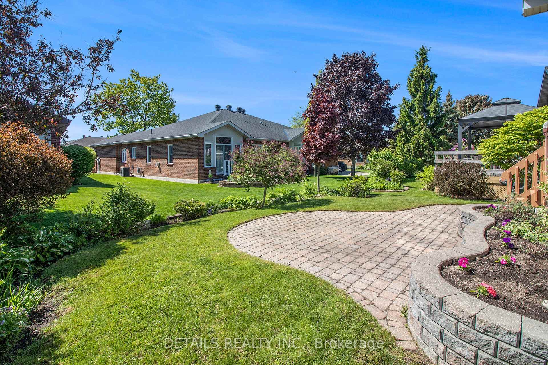 Beatifully landscaped with many perennials