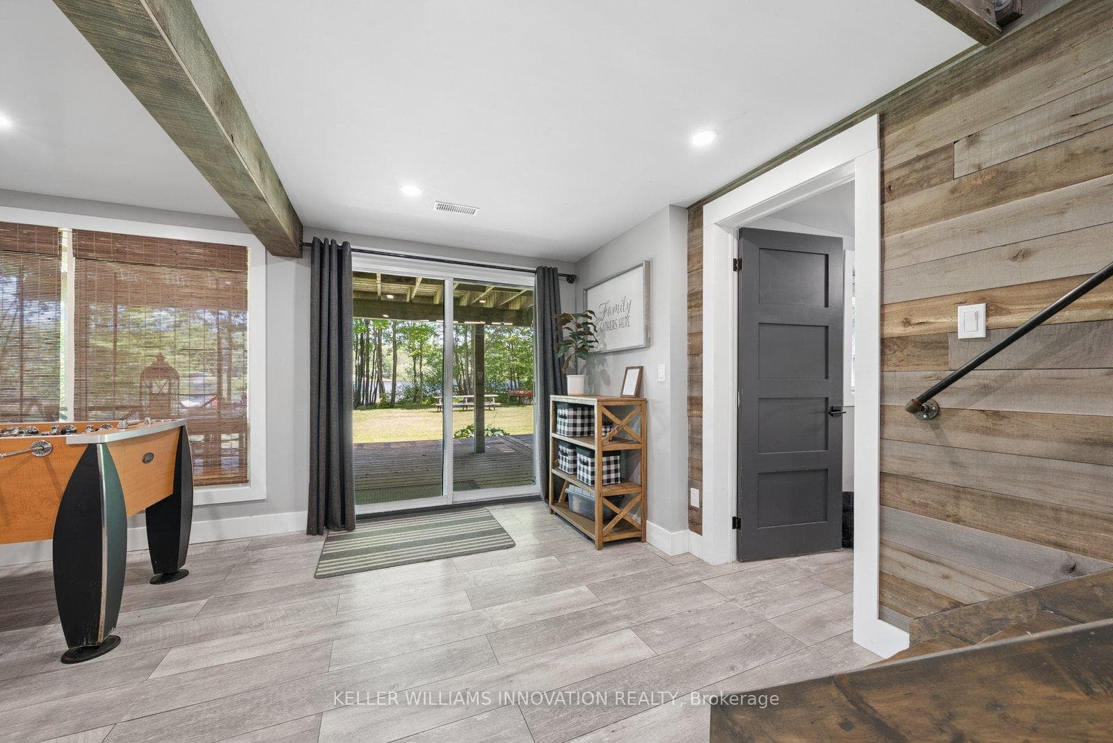 Lower Level Basement Walkout to backyard