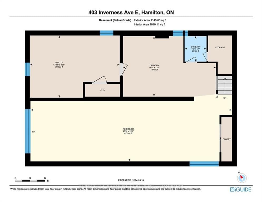 Floor plan basement