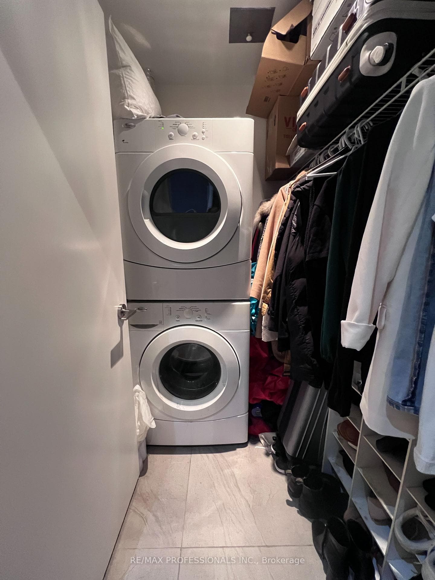 laundry room with storage