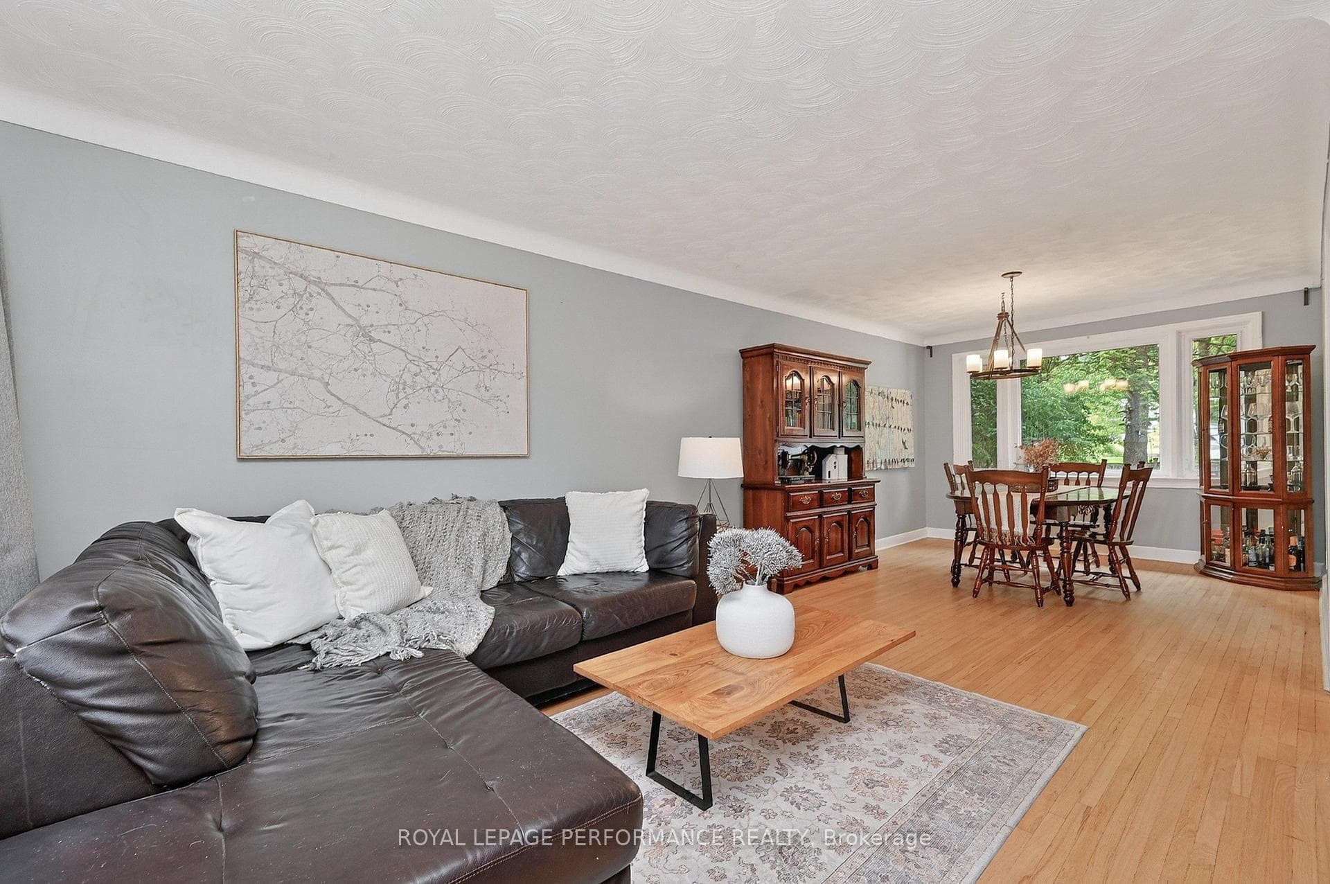 Living and dining room