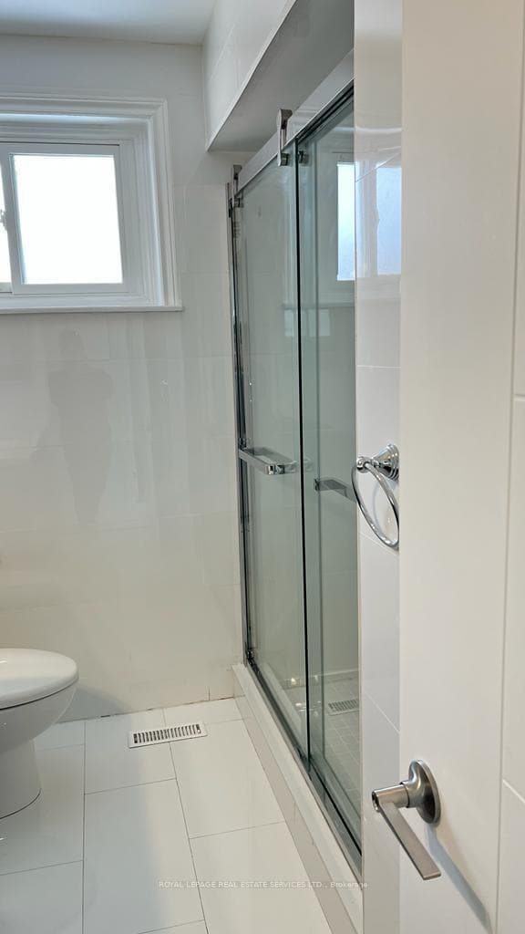 walk-in shower