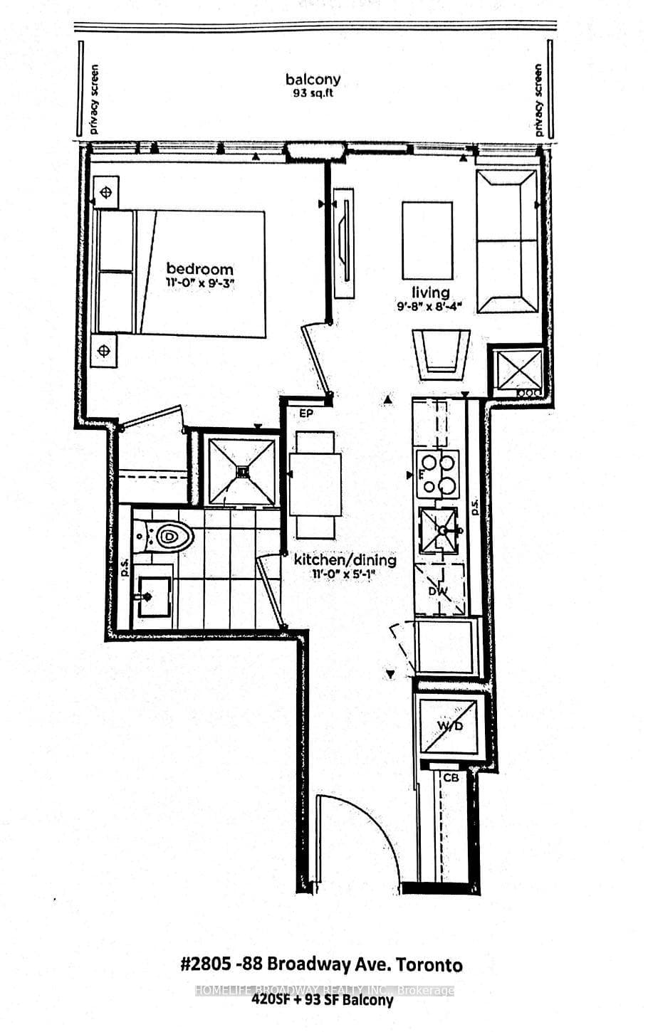99 Broadway Avenue Unit 2805 photo 22