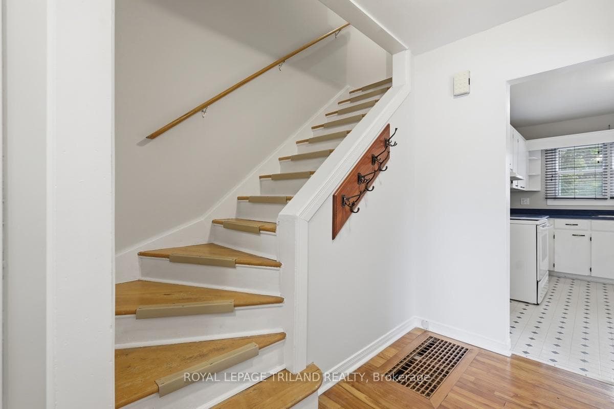 Main Floor: Stairs to Second Floor