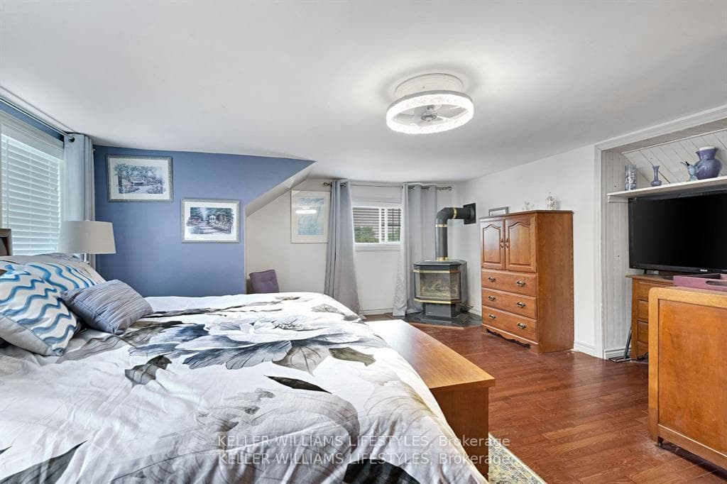 Primary Suite with Gas Fireplace