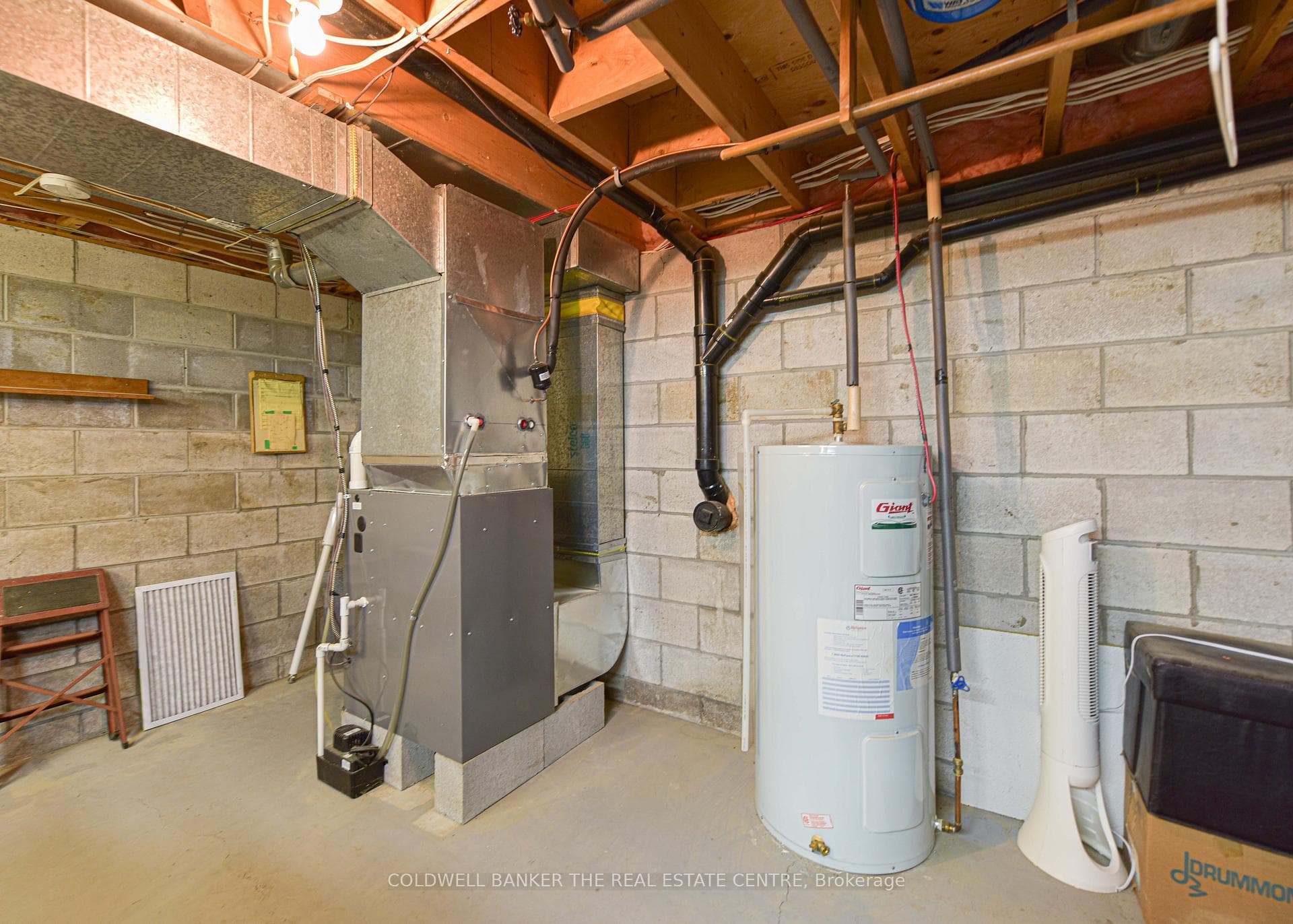 2018 Furnace & rented Hot water Tank