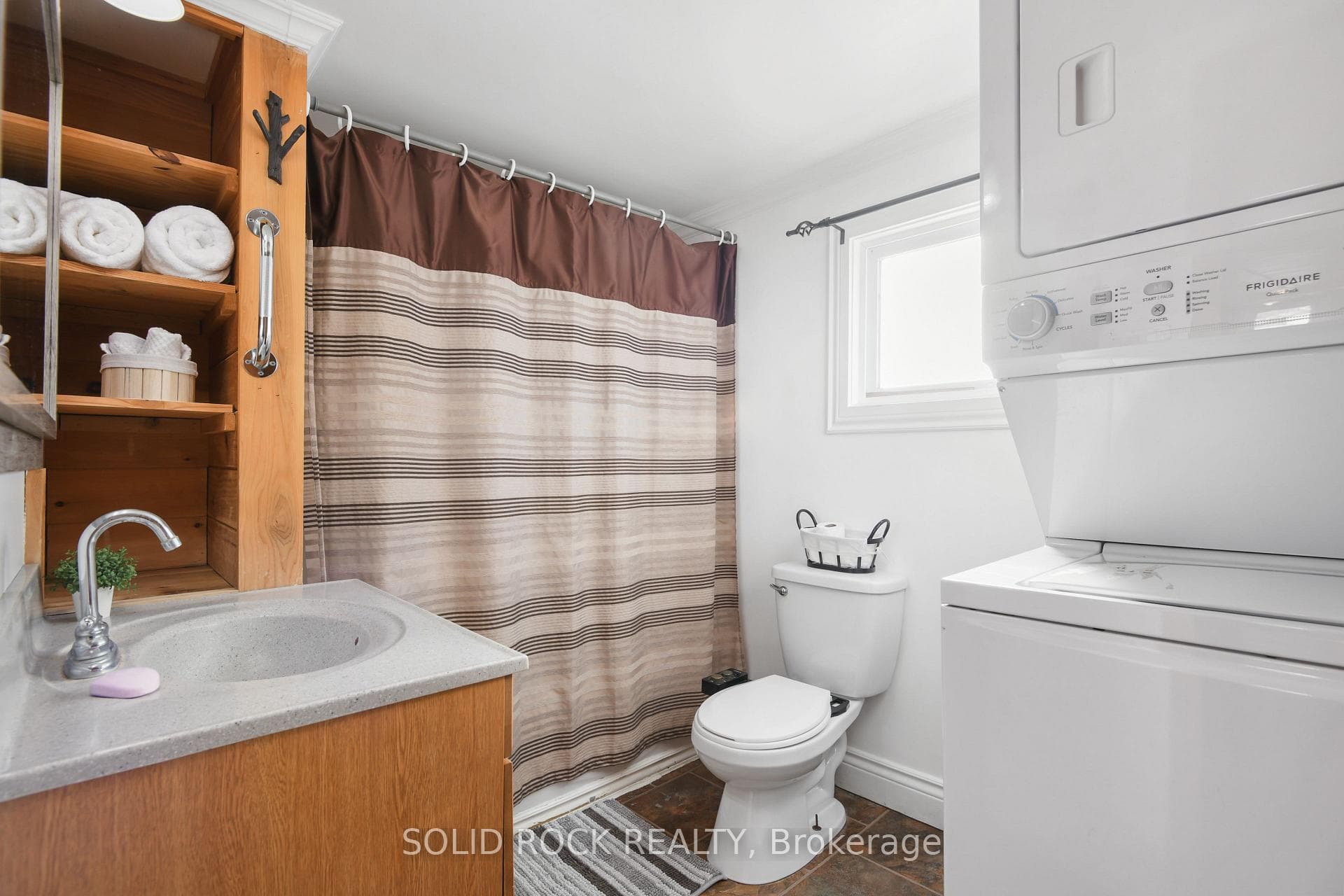 Bathroom with Laundry