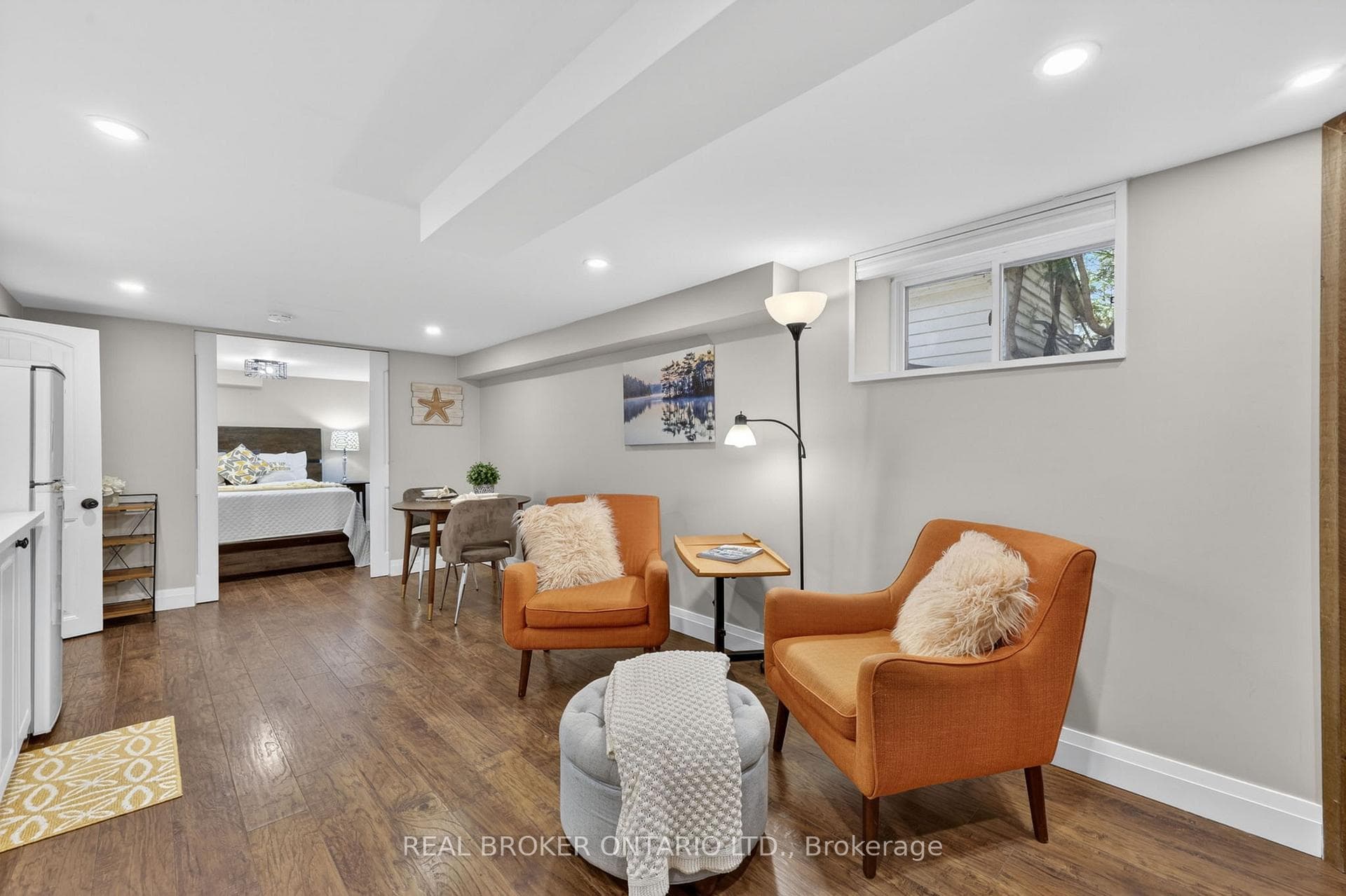 Lower level family room