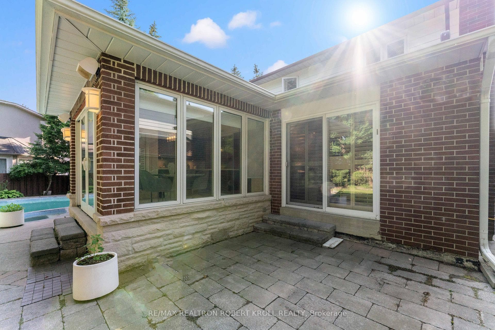 Patio from Family Room