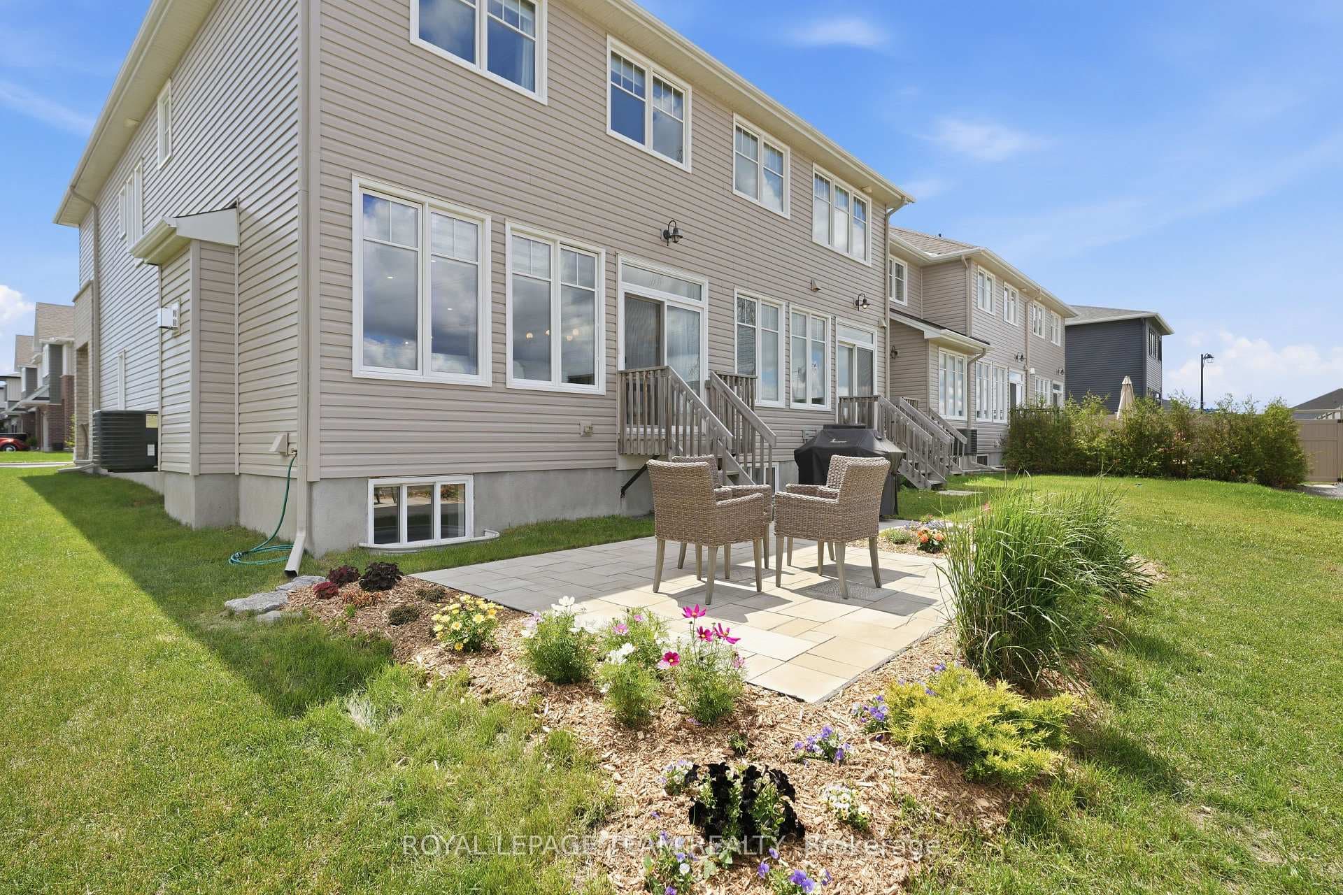 Gorgeous backyard w/ landscaping & gardens