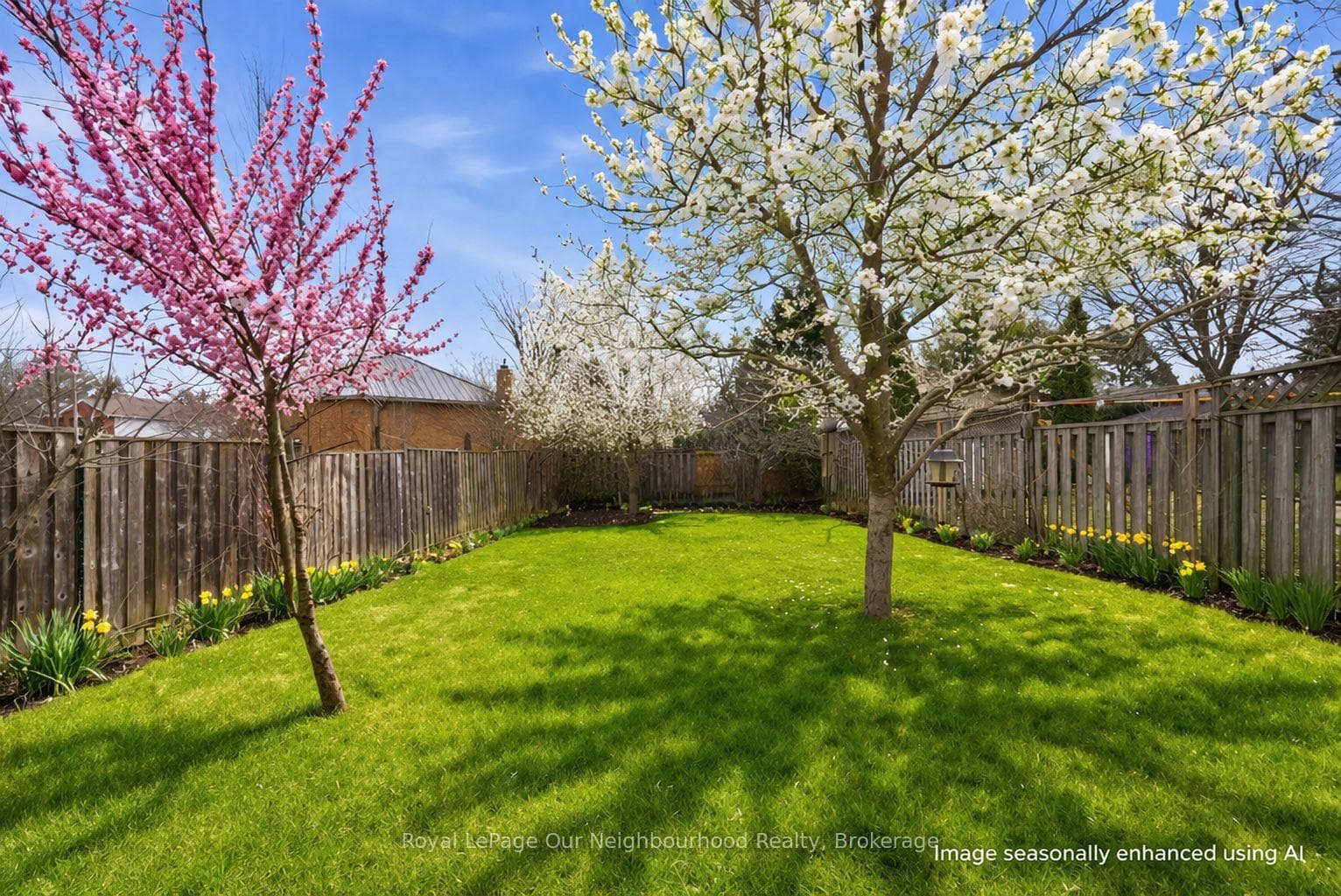 Image seasonal enhanced using AI