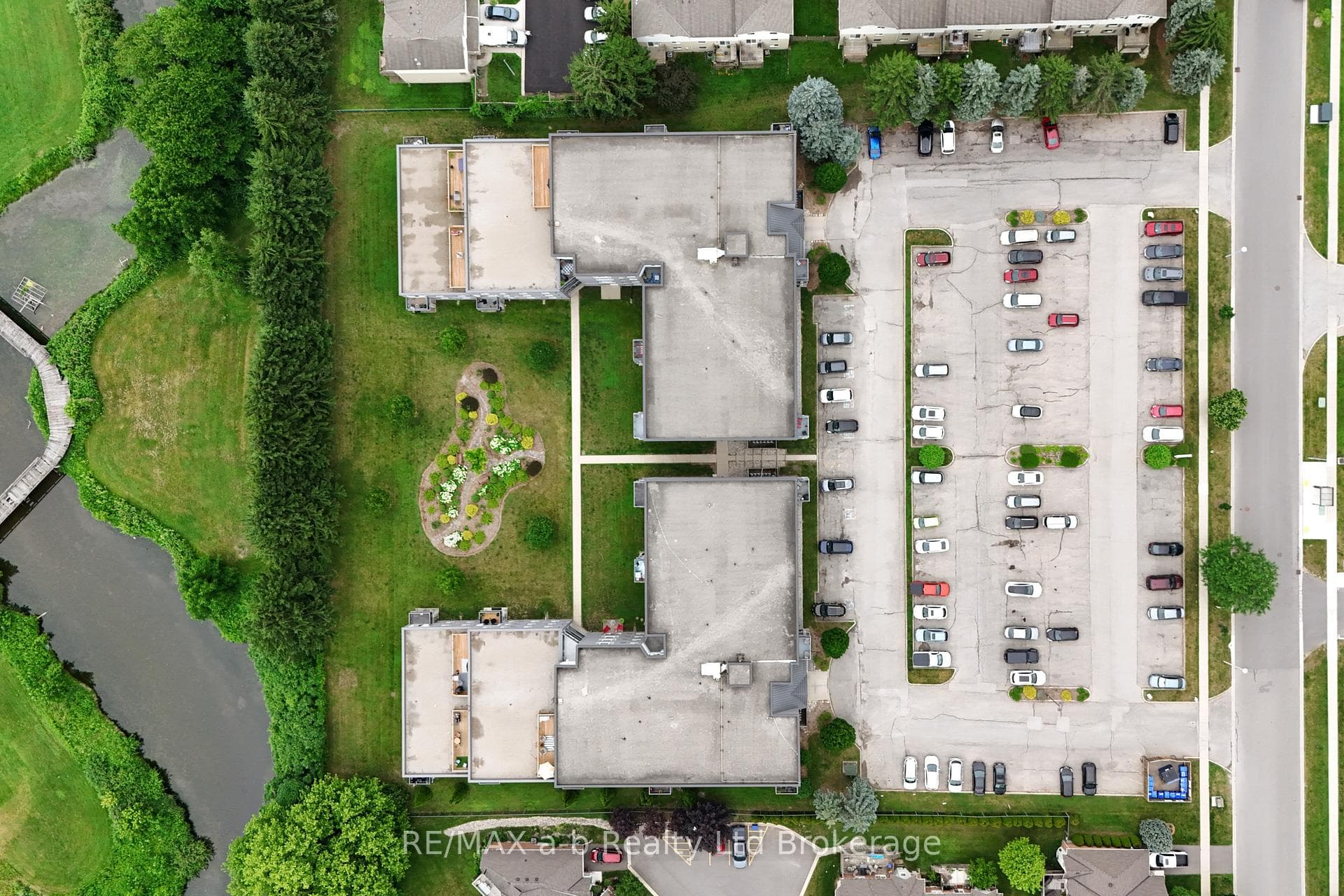 Aerial of Building - 159 is lower