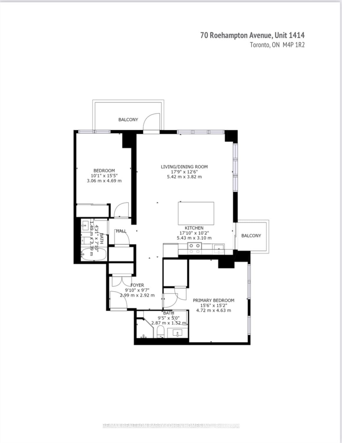 70 Roehampton Avenue Unit 1414 photo 24