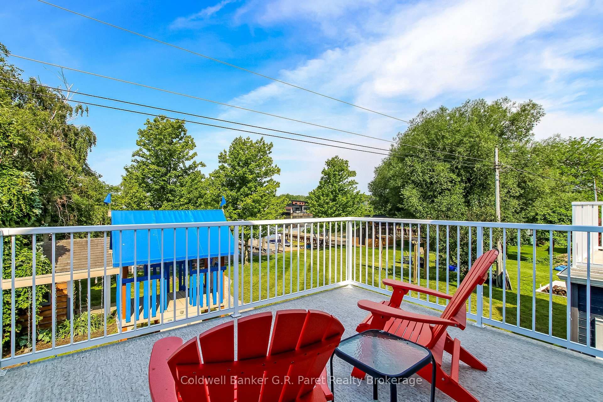 Crews Nest - Private deck.