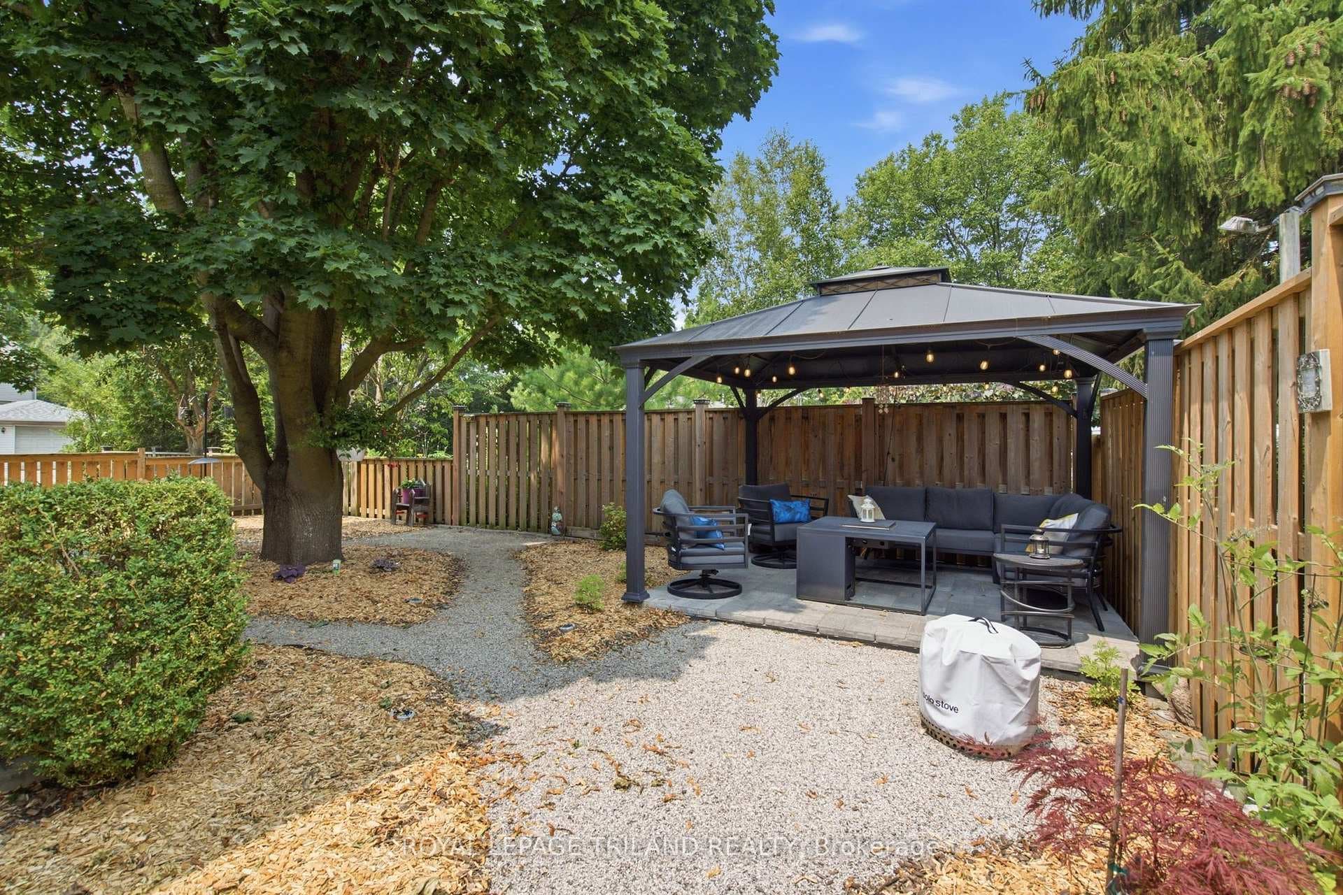 Back Yard - gazebo