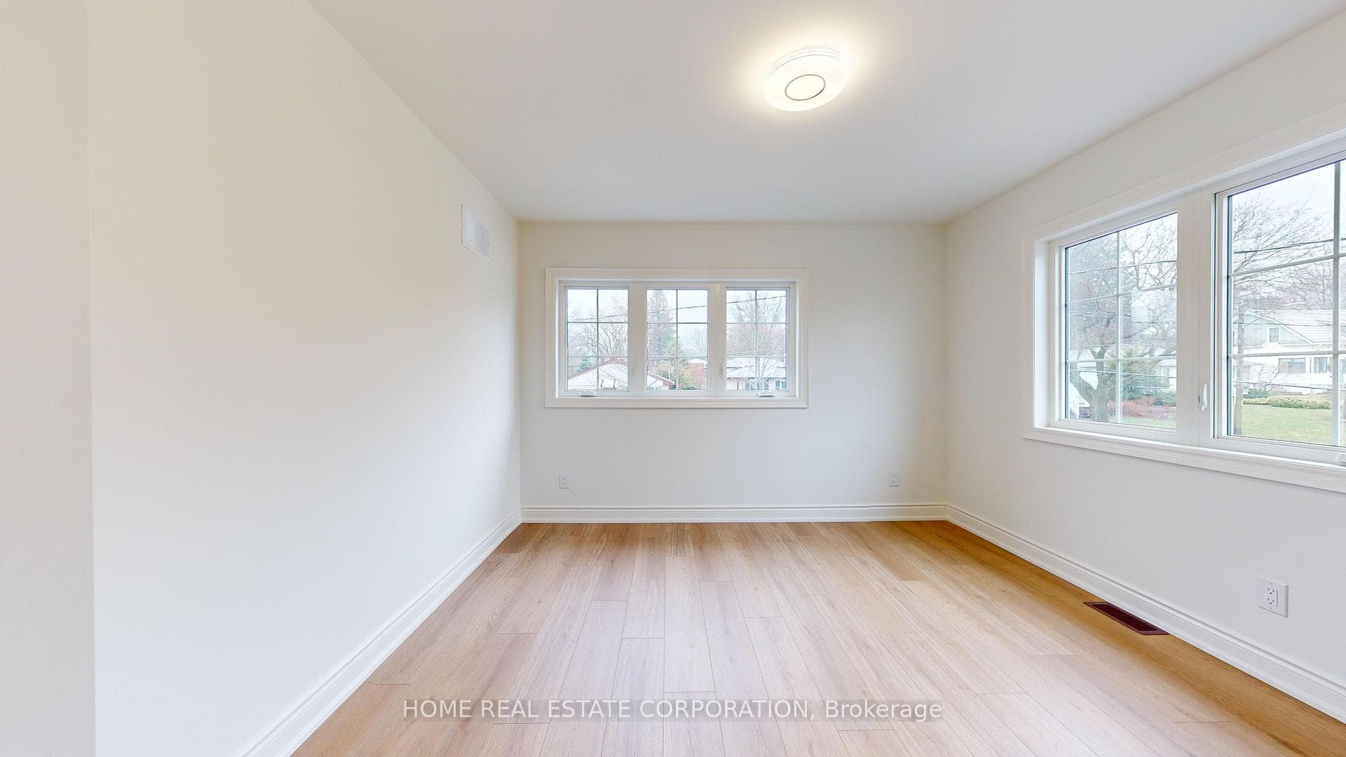 2nd Bedroom with large windows