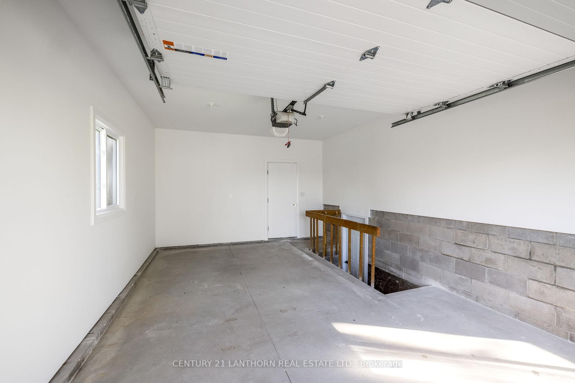 Garage with entrance to lower level