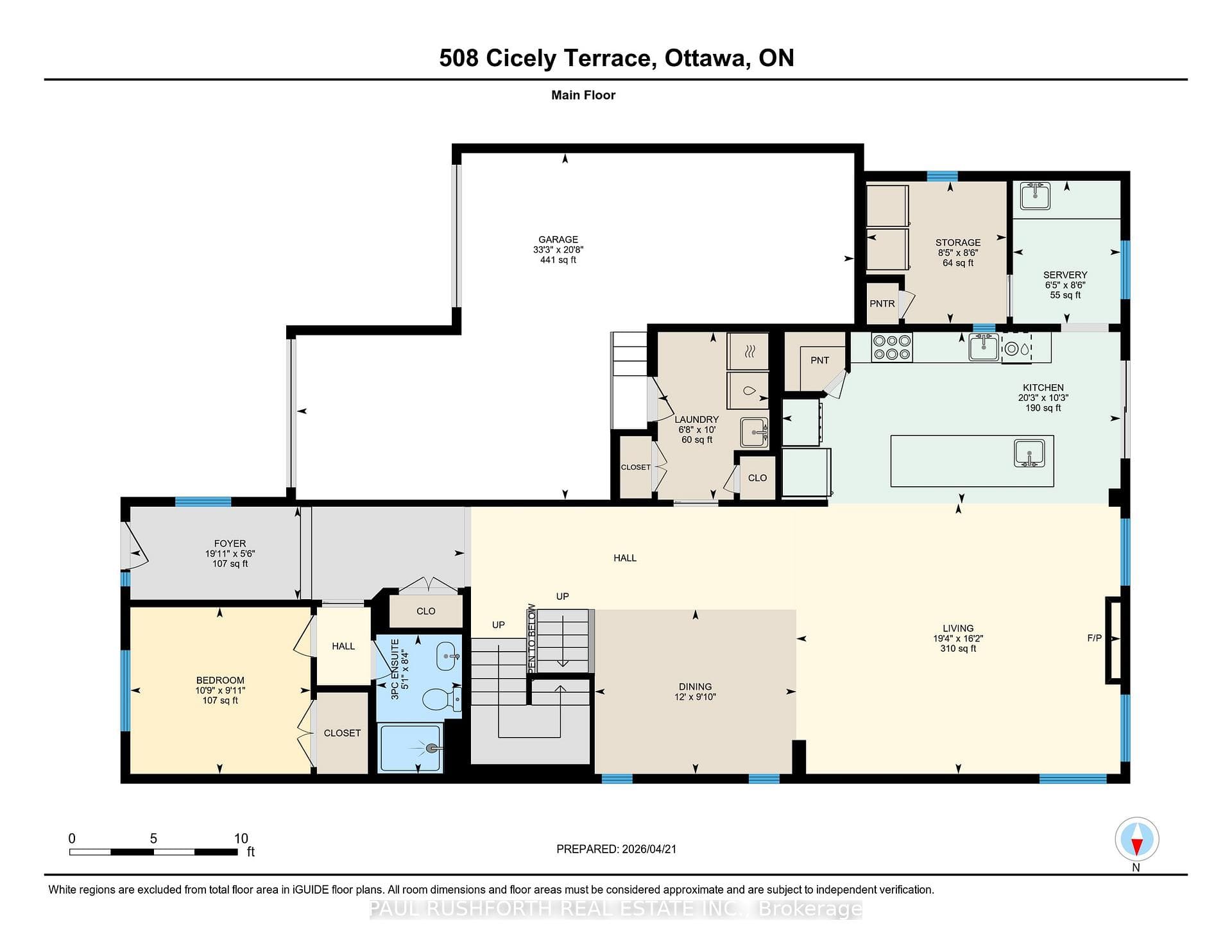 Main Floor - Floorplan
