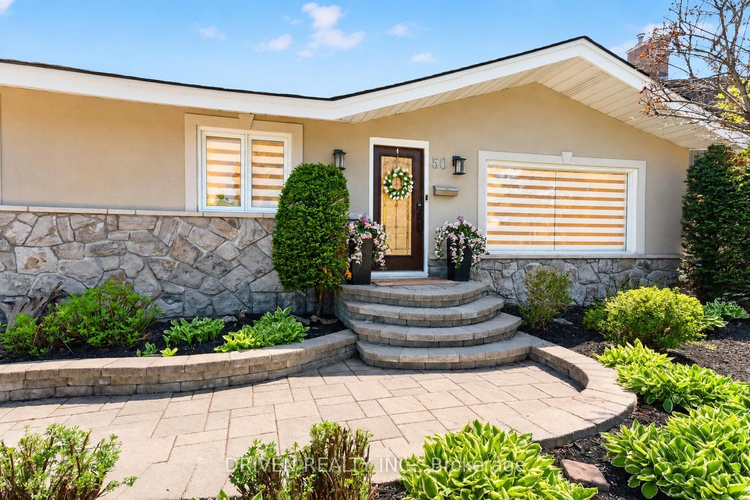 Polished curb appeal from the start