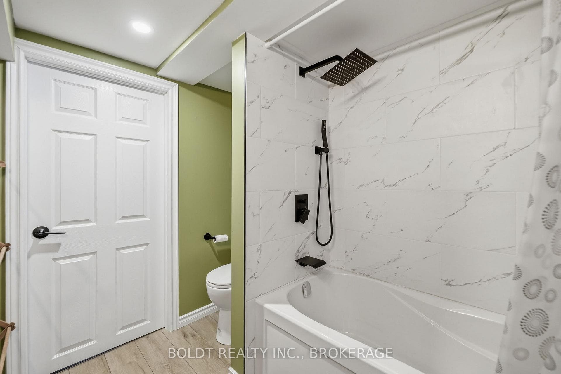 Basement bathroom