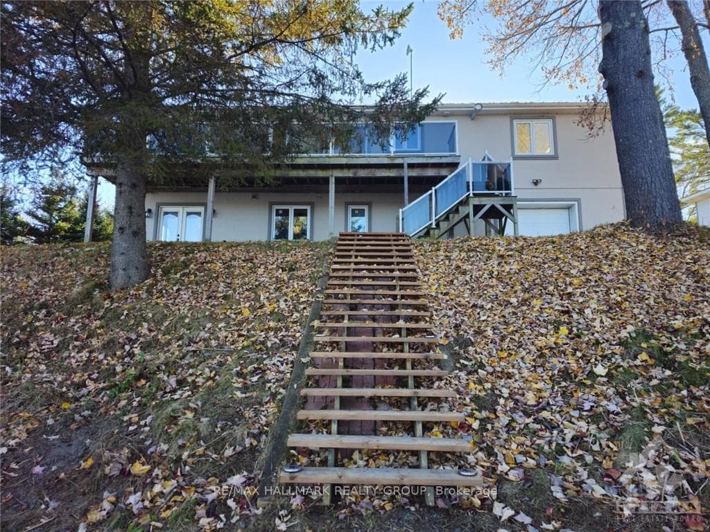 Stairs to waterfront