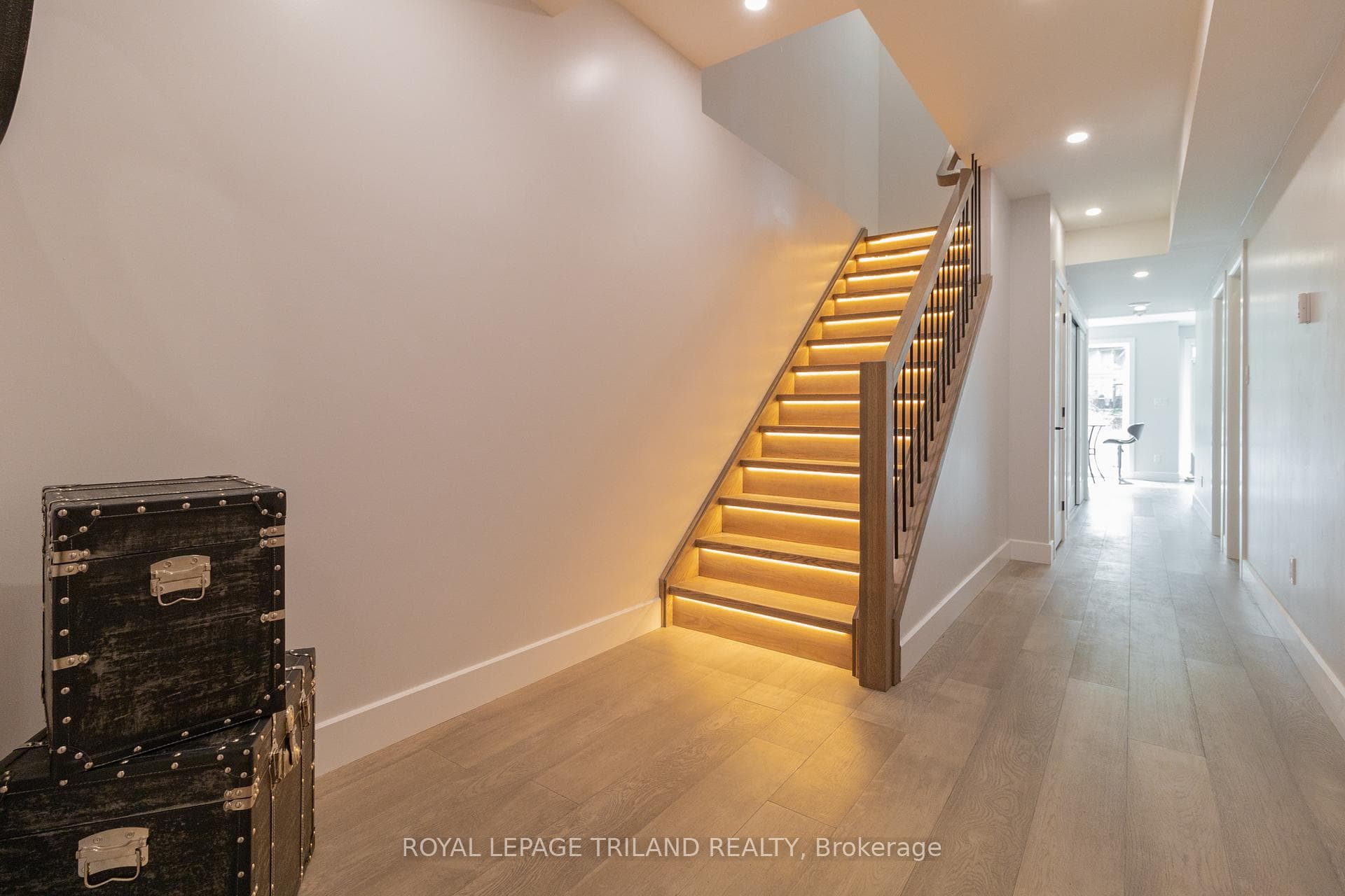 Onto lower level