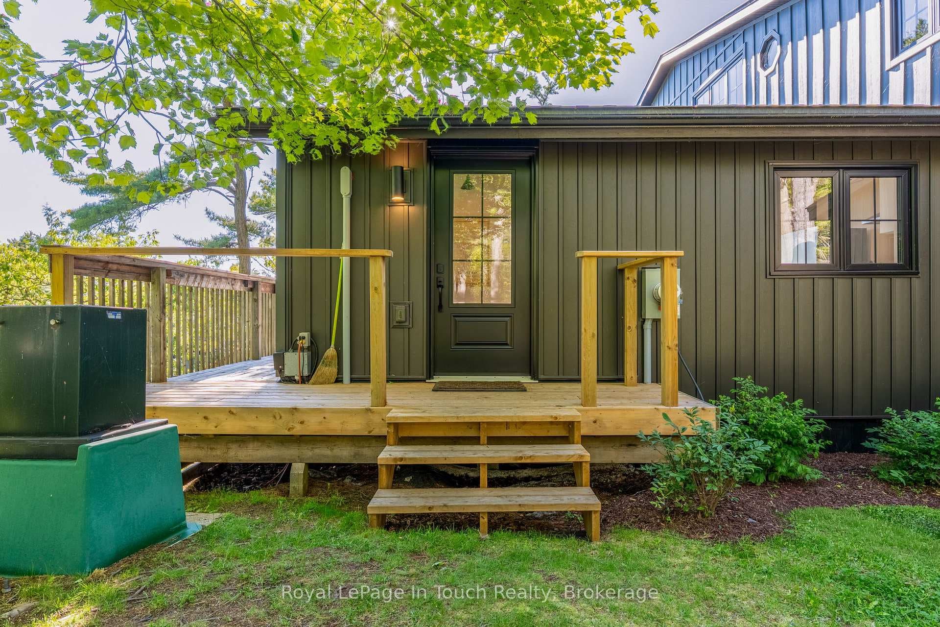 Back door to shed