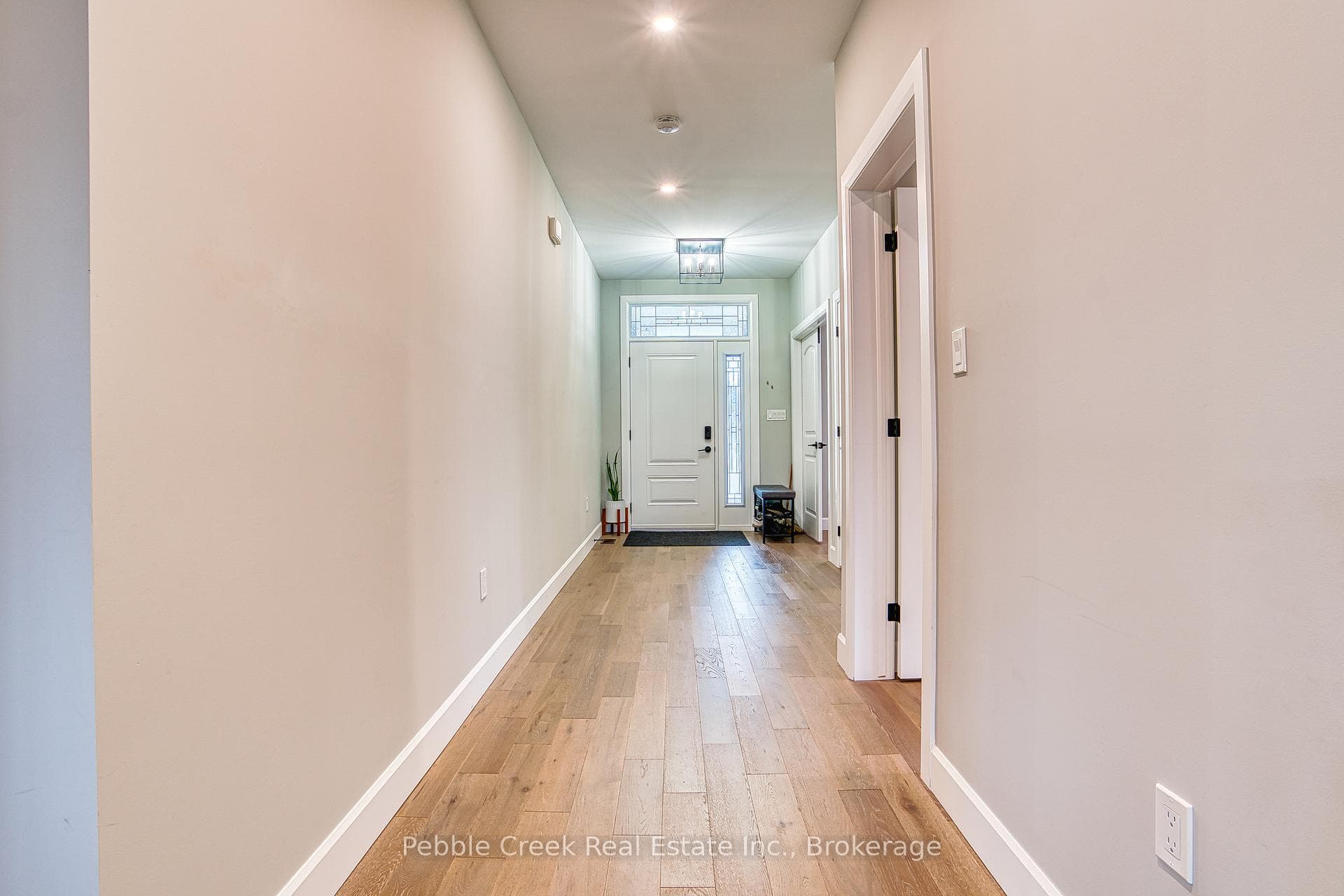 hallway looking towards front door