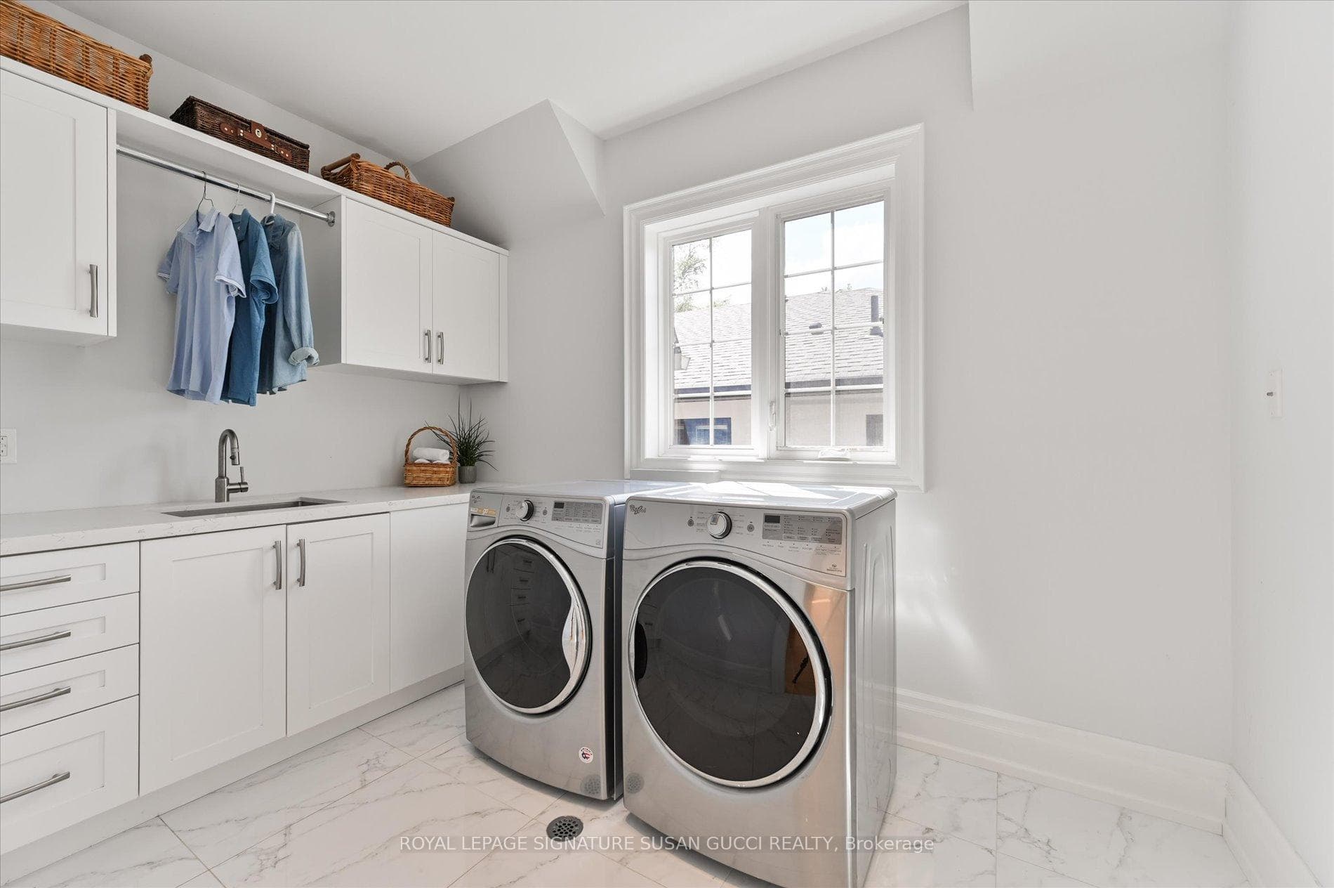 Highly functional & spacious 2nd flr laundry