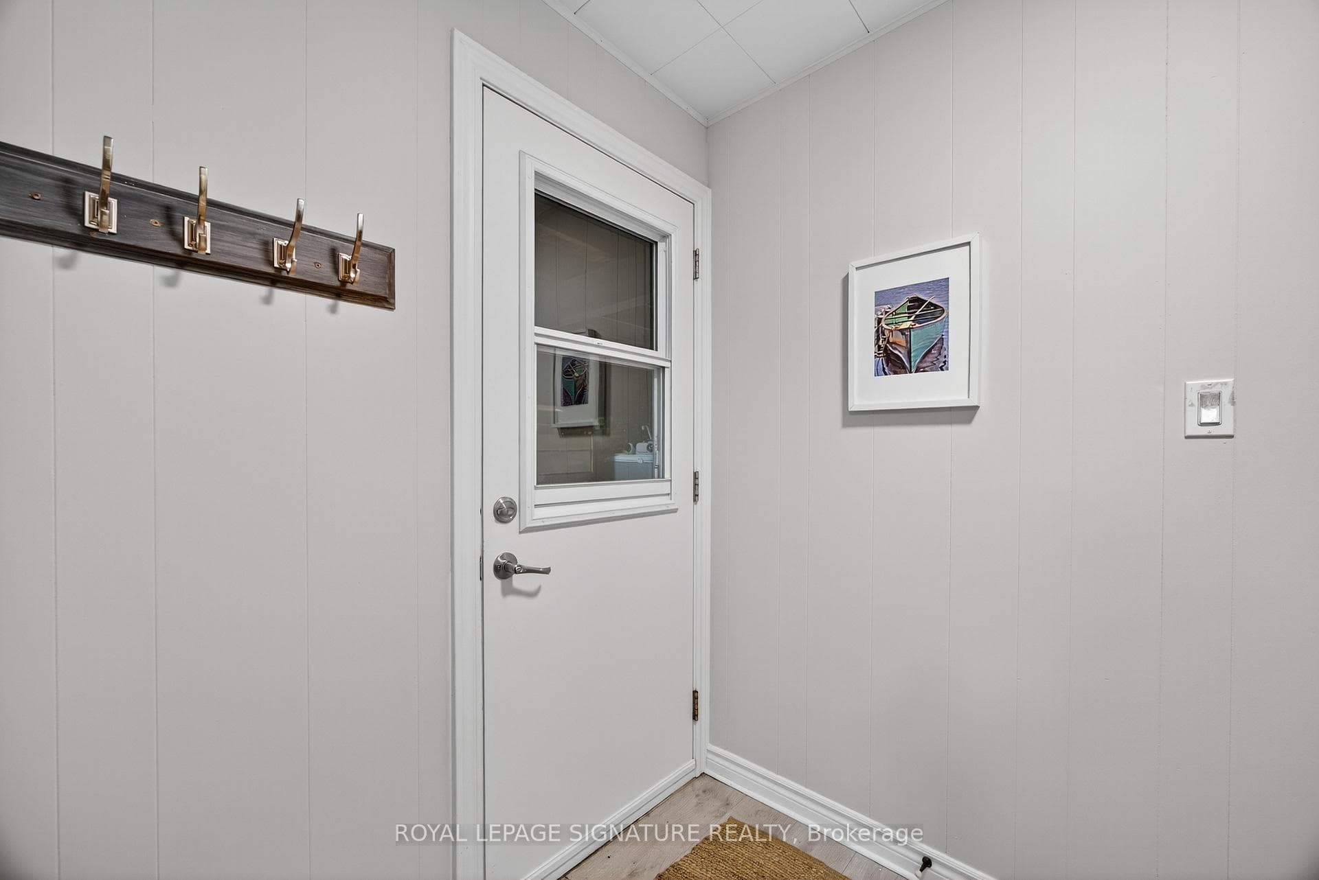 Entrance to Garage