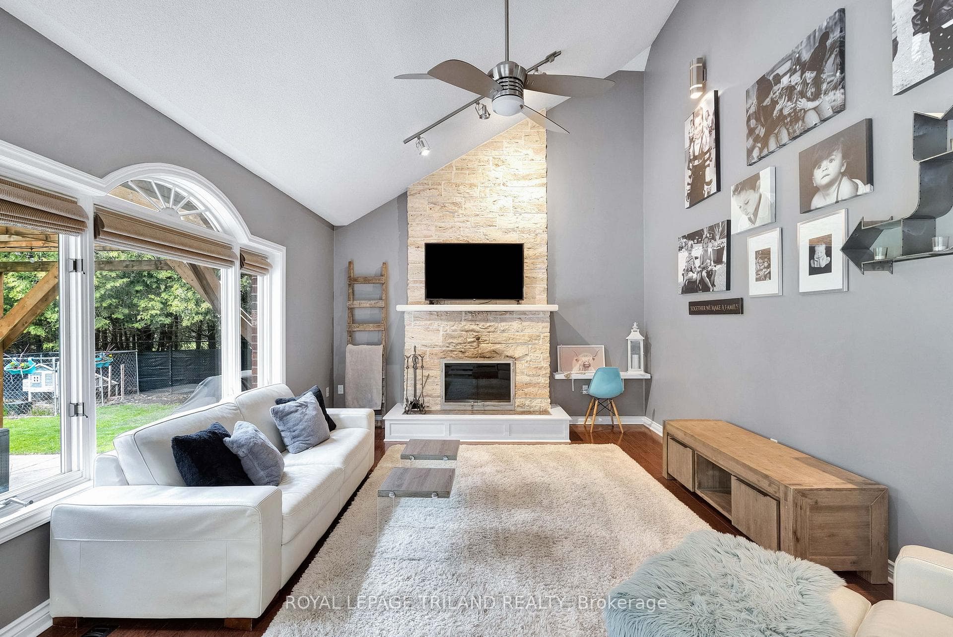 Family Room (gas fireplace)