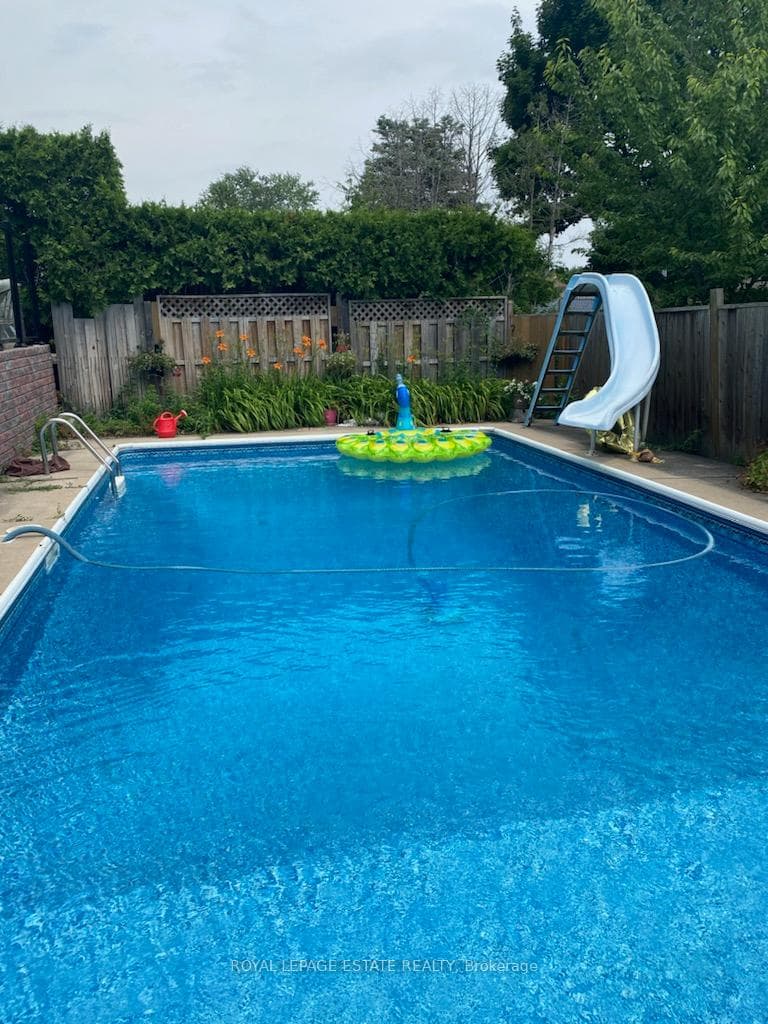 Pool with Slide