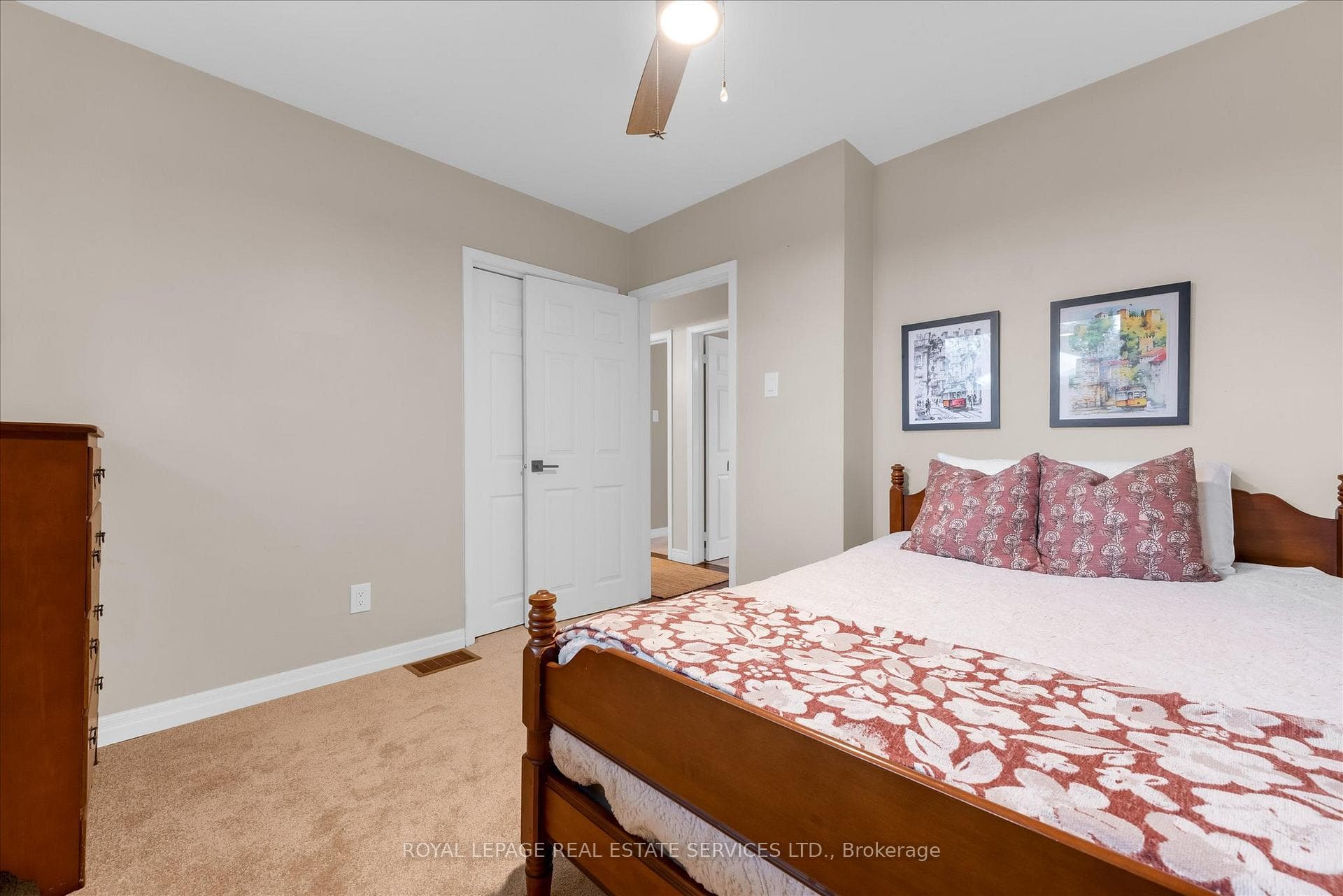 Spacious bedrooms