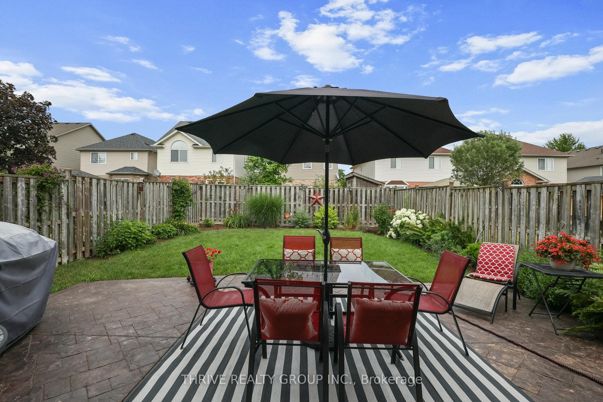 Fully Fenced Landscaped Yard