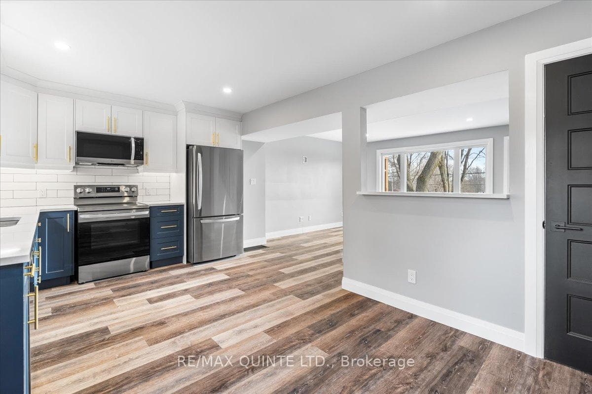 photo before tenant moved in showing unit 1
