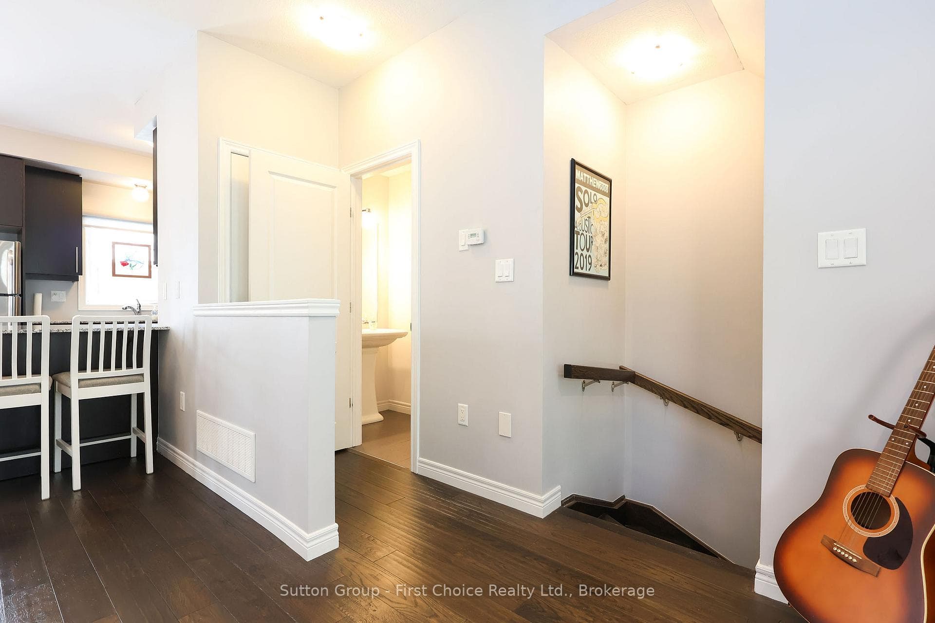 2-Piece Bath and Stairs to Ground Level