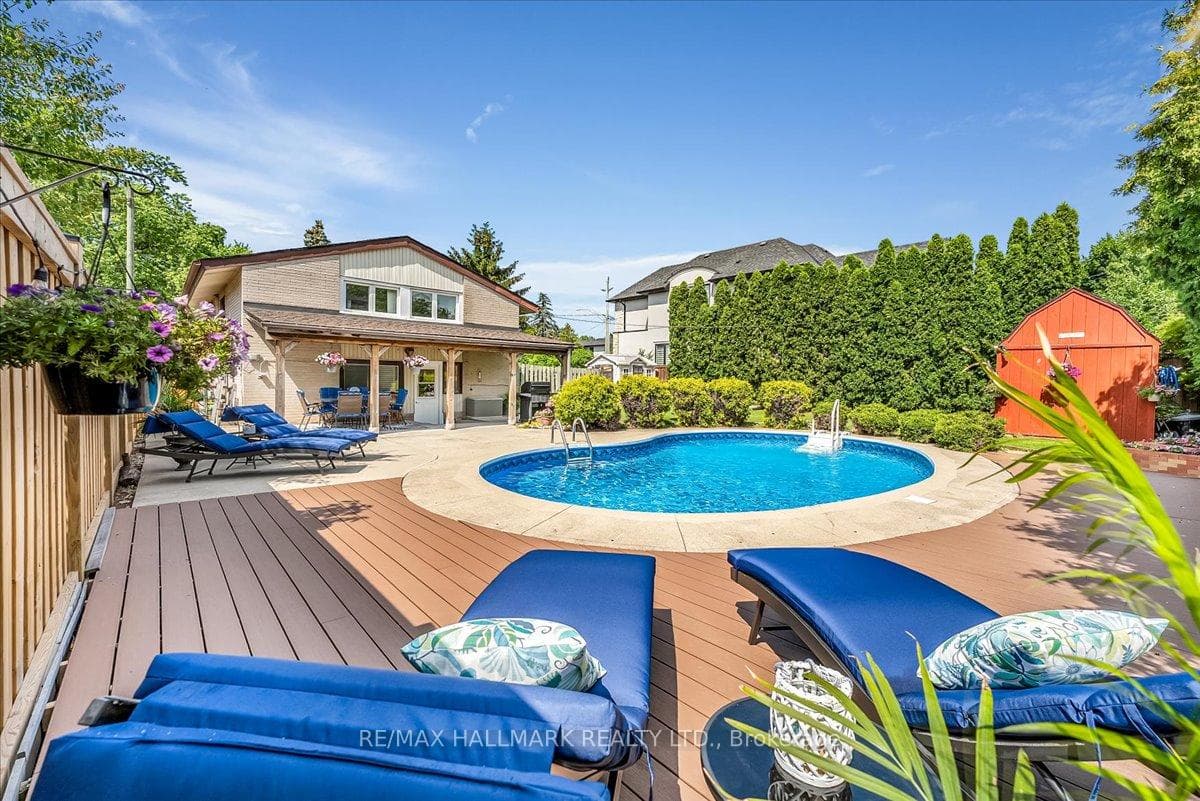Private, heated saltwater pool