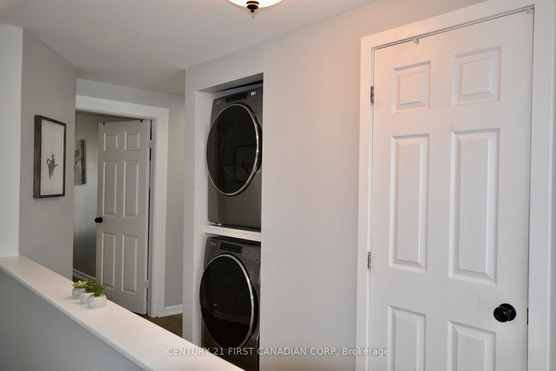upstairs laundry