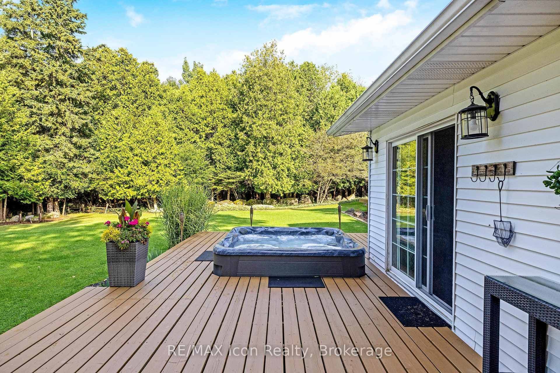 Hot Tub And Deck