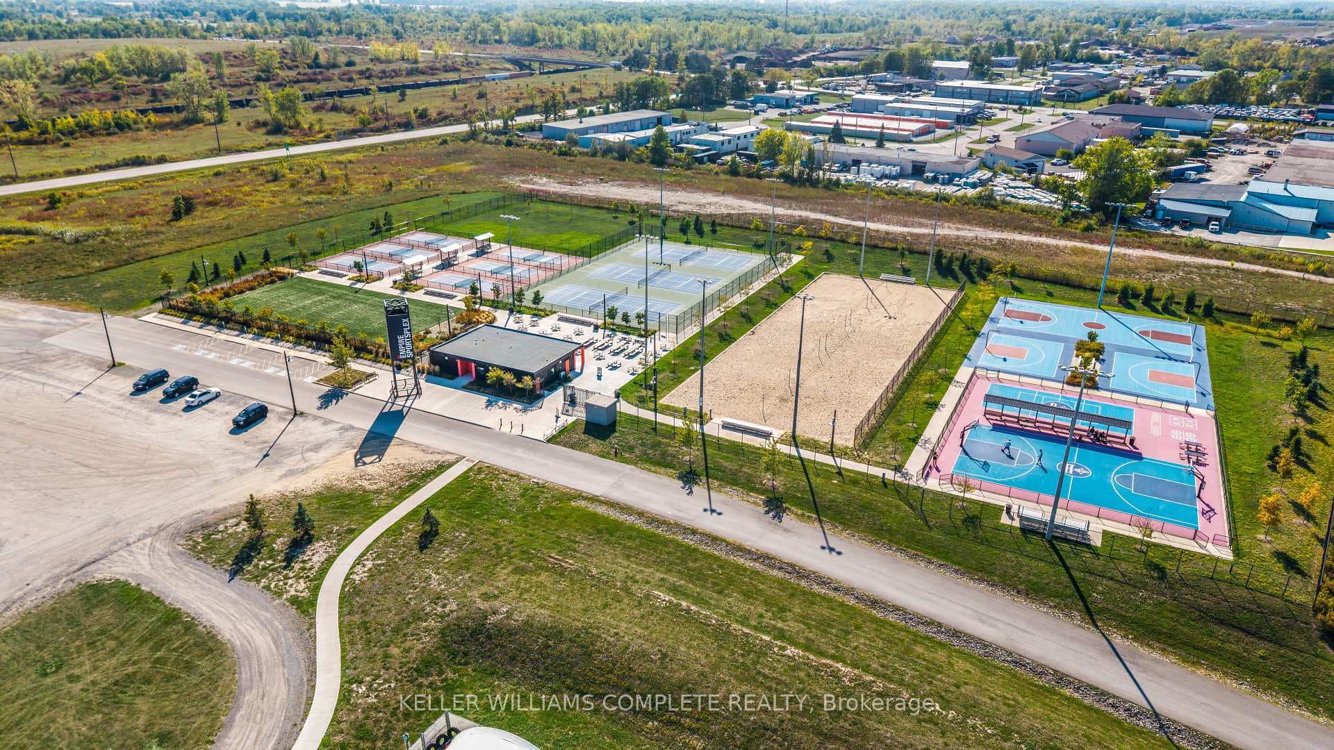 Tons of amenities down the street provided by city