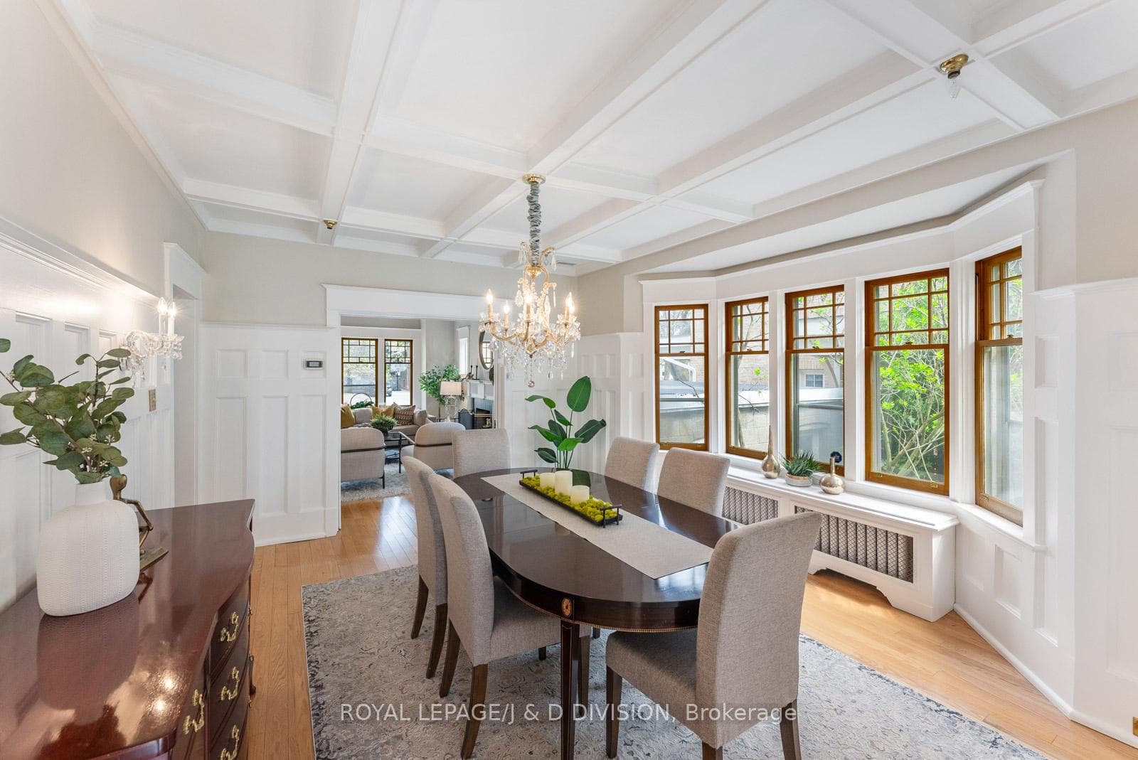Dining Room to Living Room