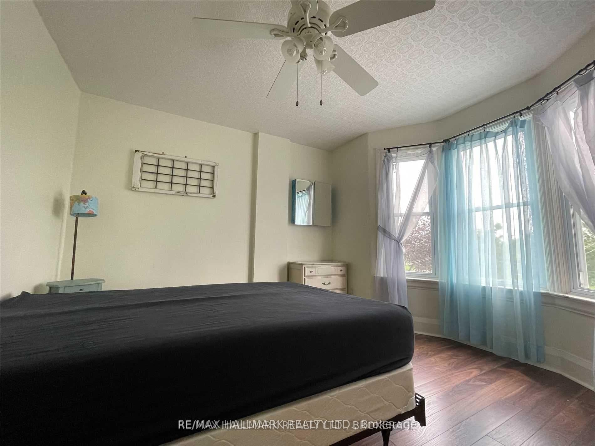 Generous size primary bedroom with South vie