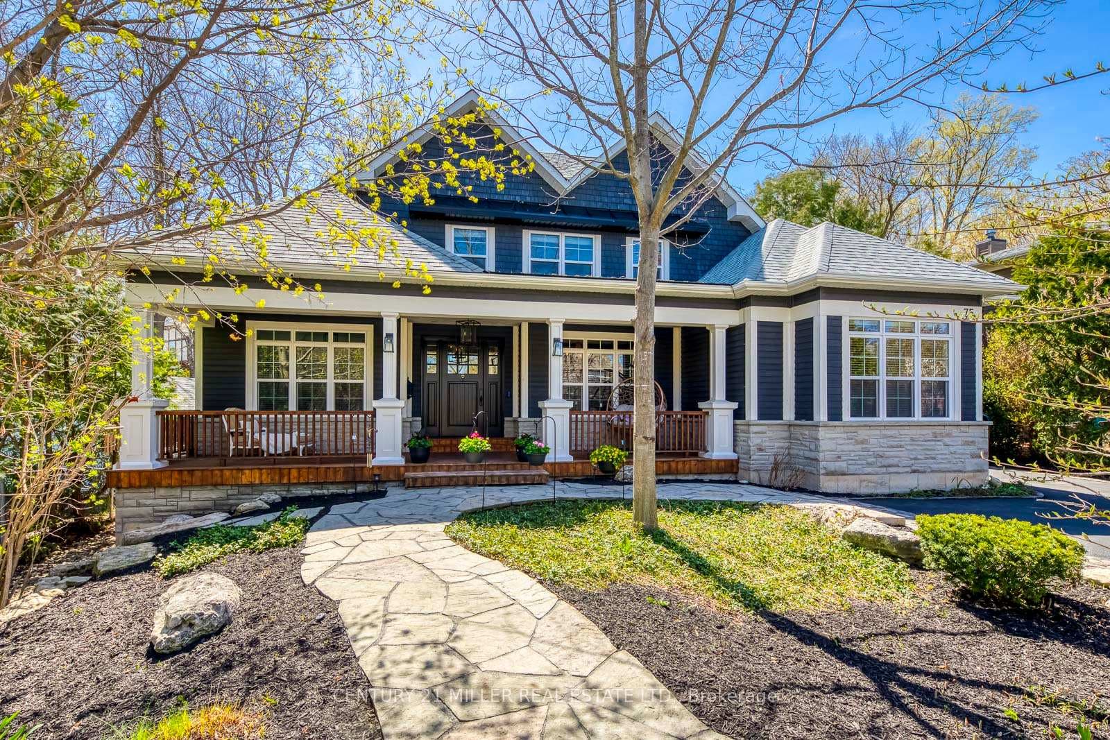 Front Exterior With Mature Landscaping
