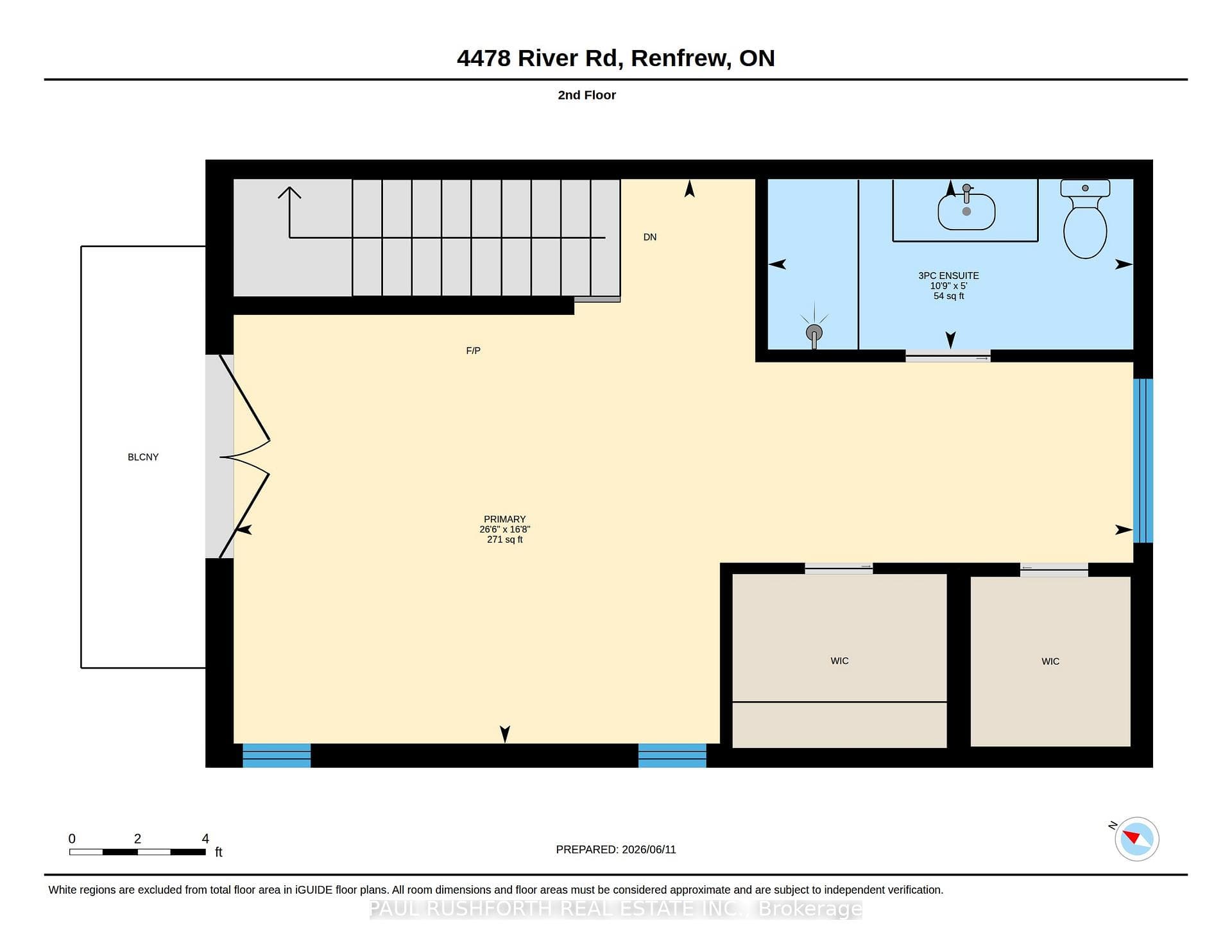 Floor Plan-Second Level