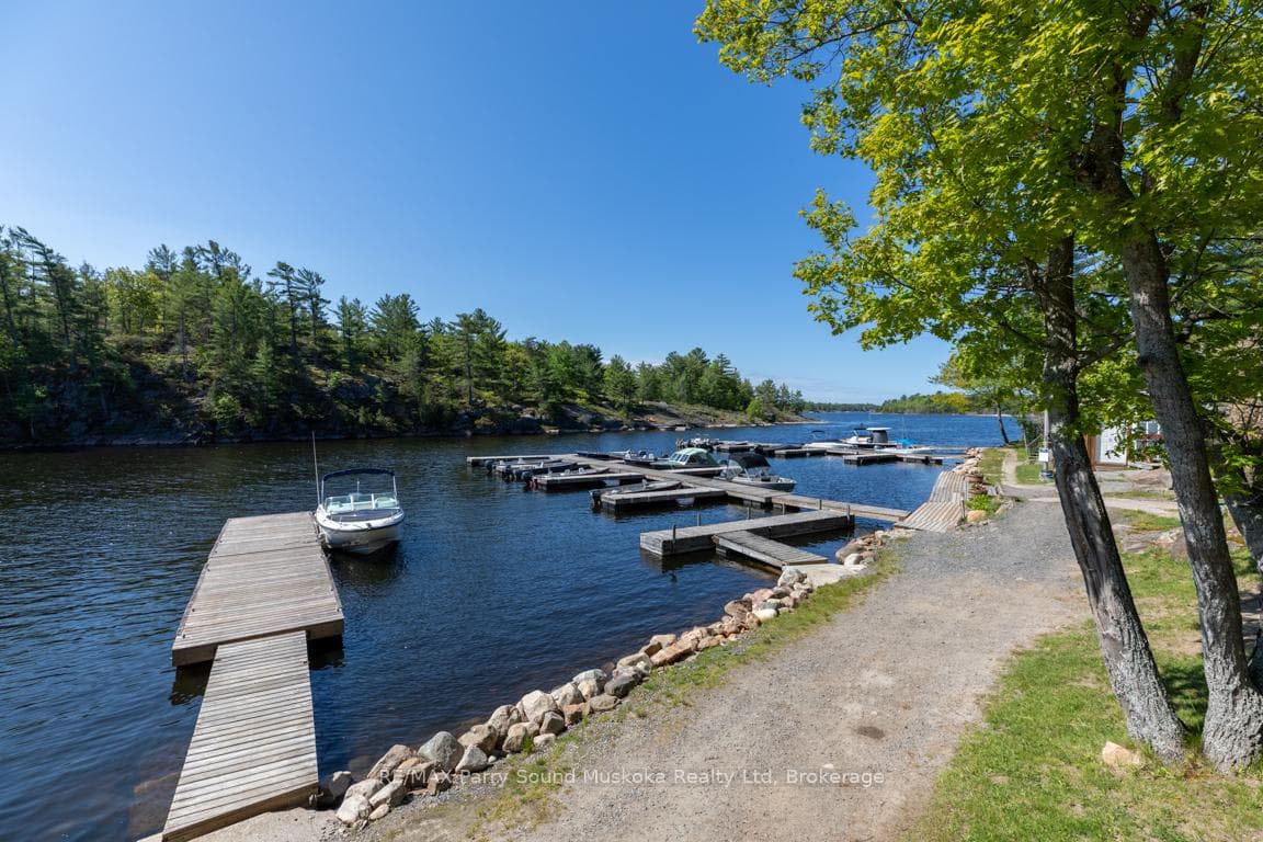Protected dock for your boat