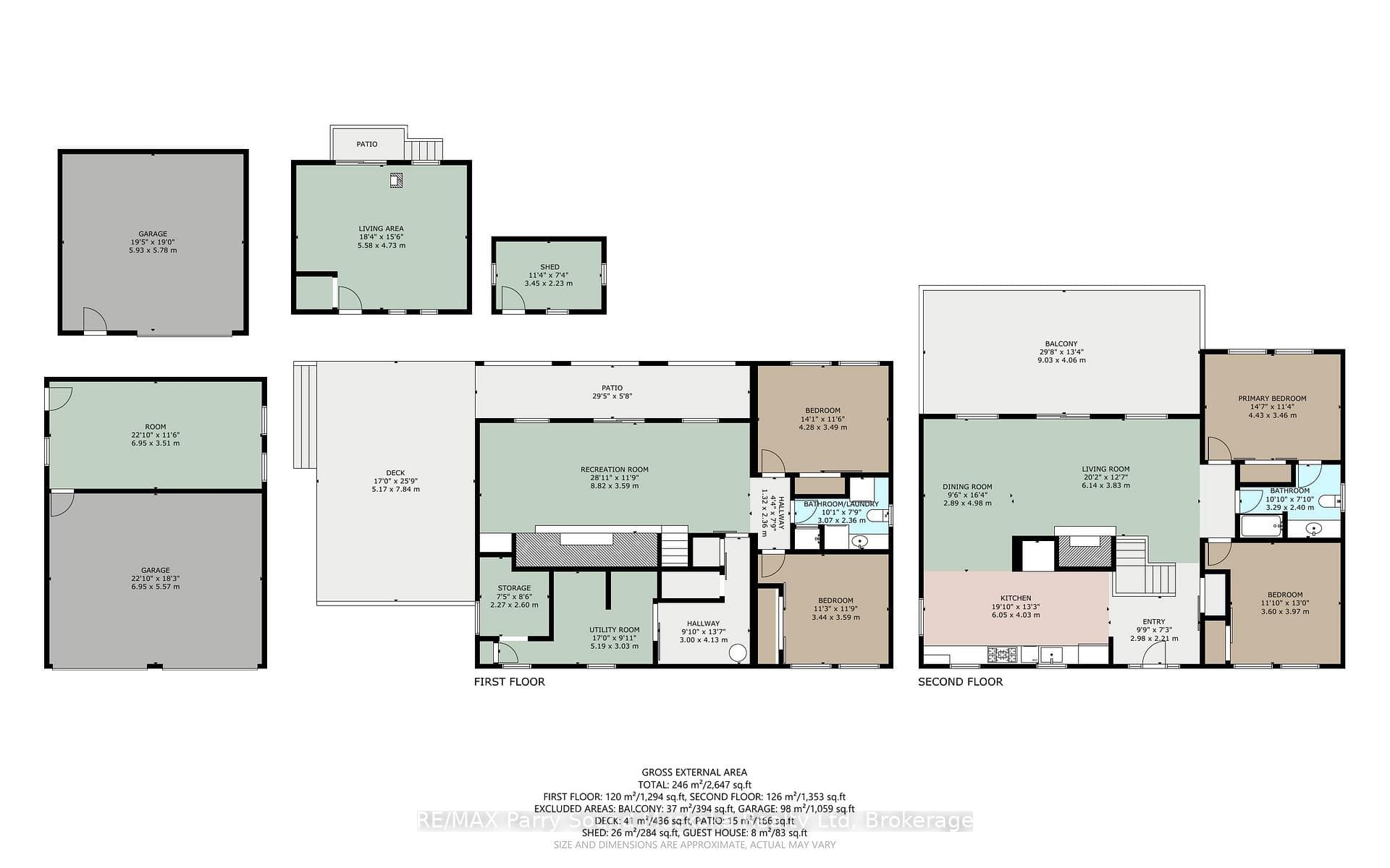 Convenient floor plans