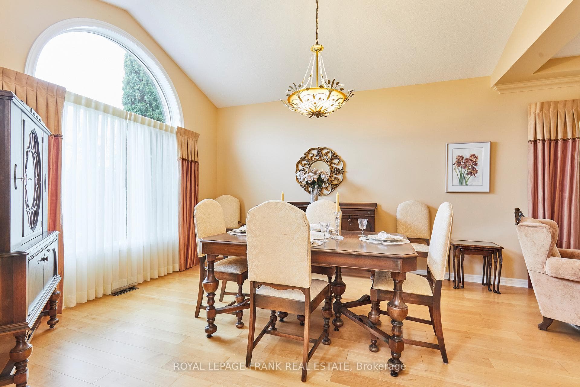 Living Room used as Dining Room