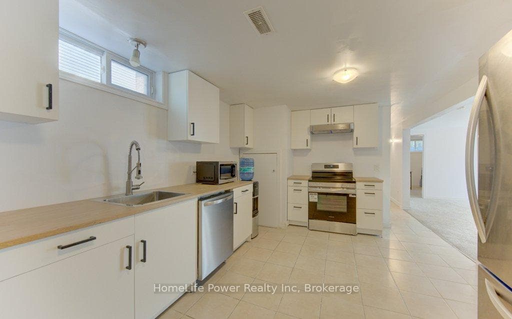 Basement (unit 2) updated kitchen