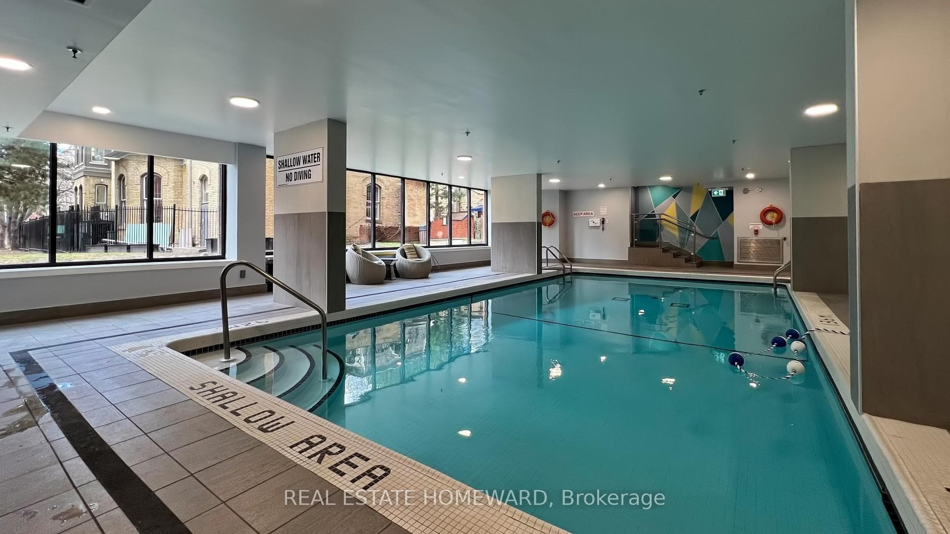 Indoor year around pool.