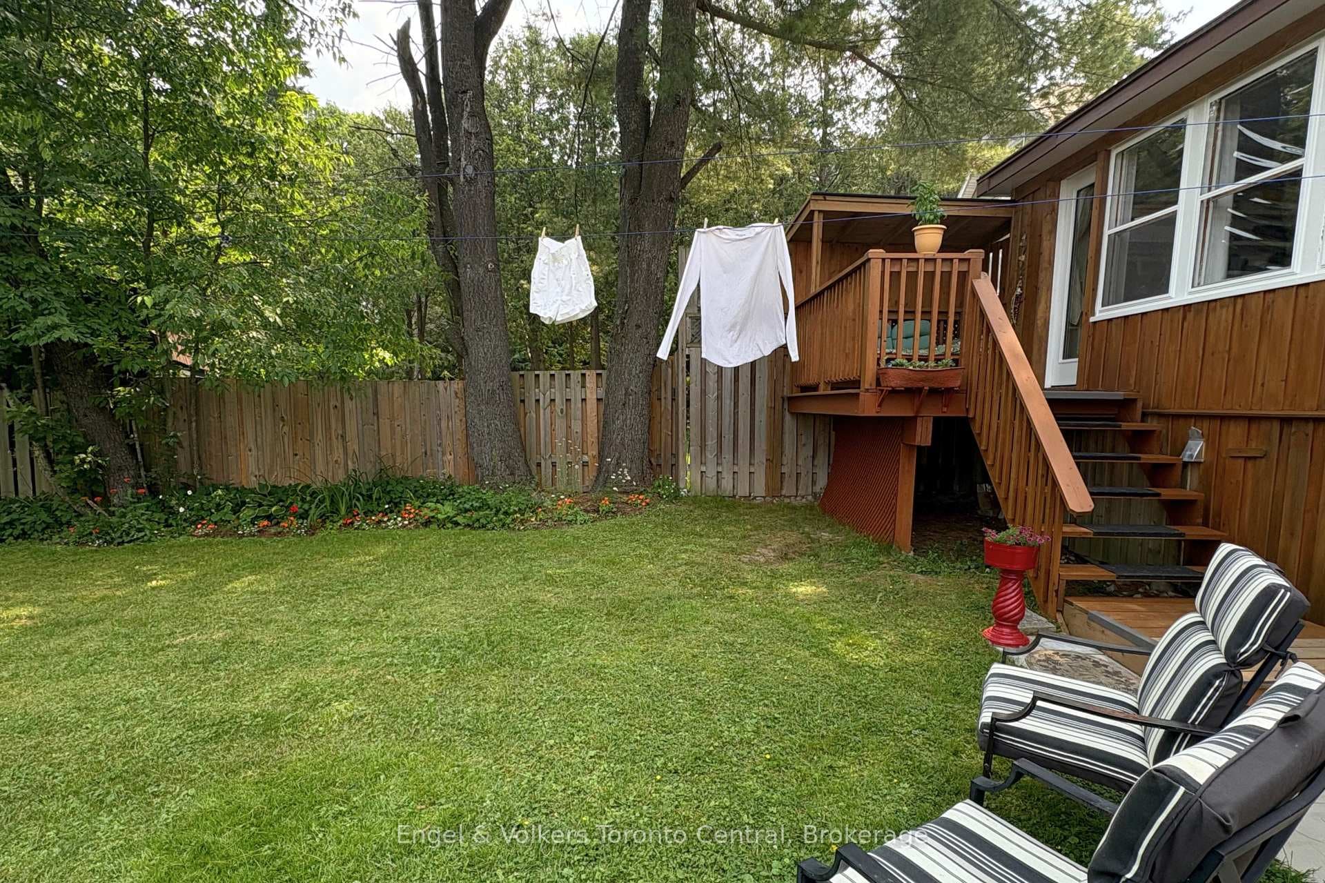 Fenced-In Backyard